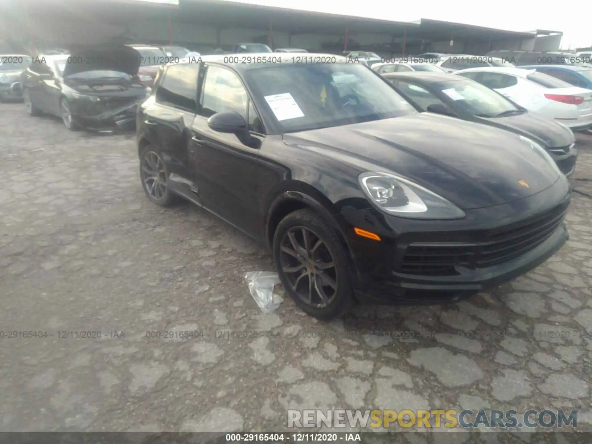 1 Photograph of a damaged car WP1AA2AY5KDA08168 PORSCHE CAYENNE 2019