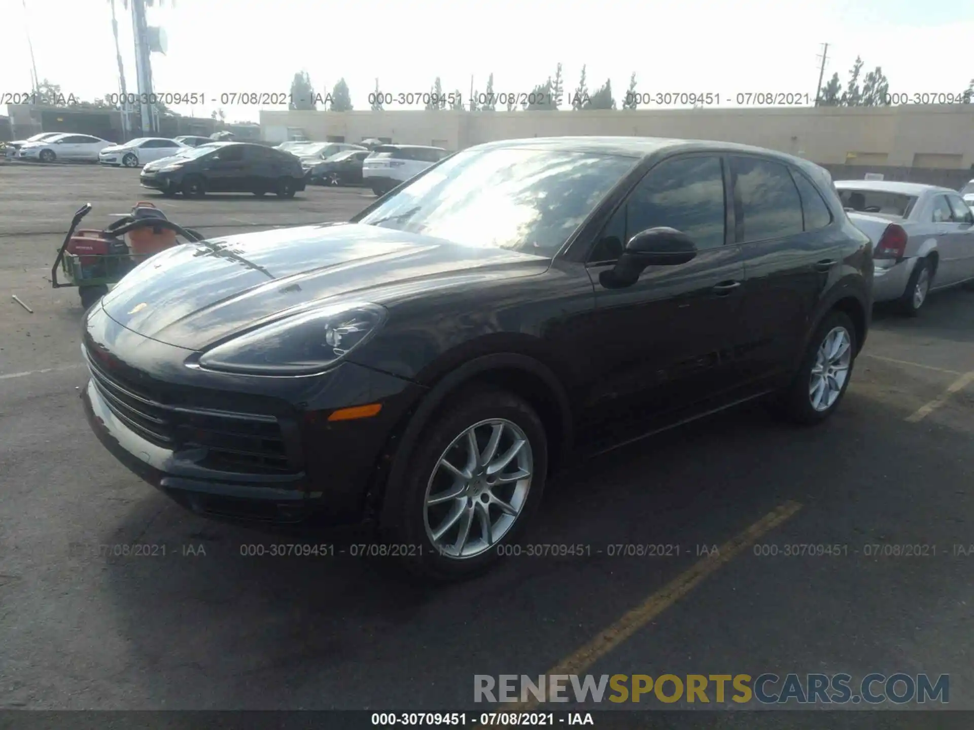 2 Photograph of a damaged car WP1AA2AY5KDA09157 PORSCHE CAYENNE 2019