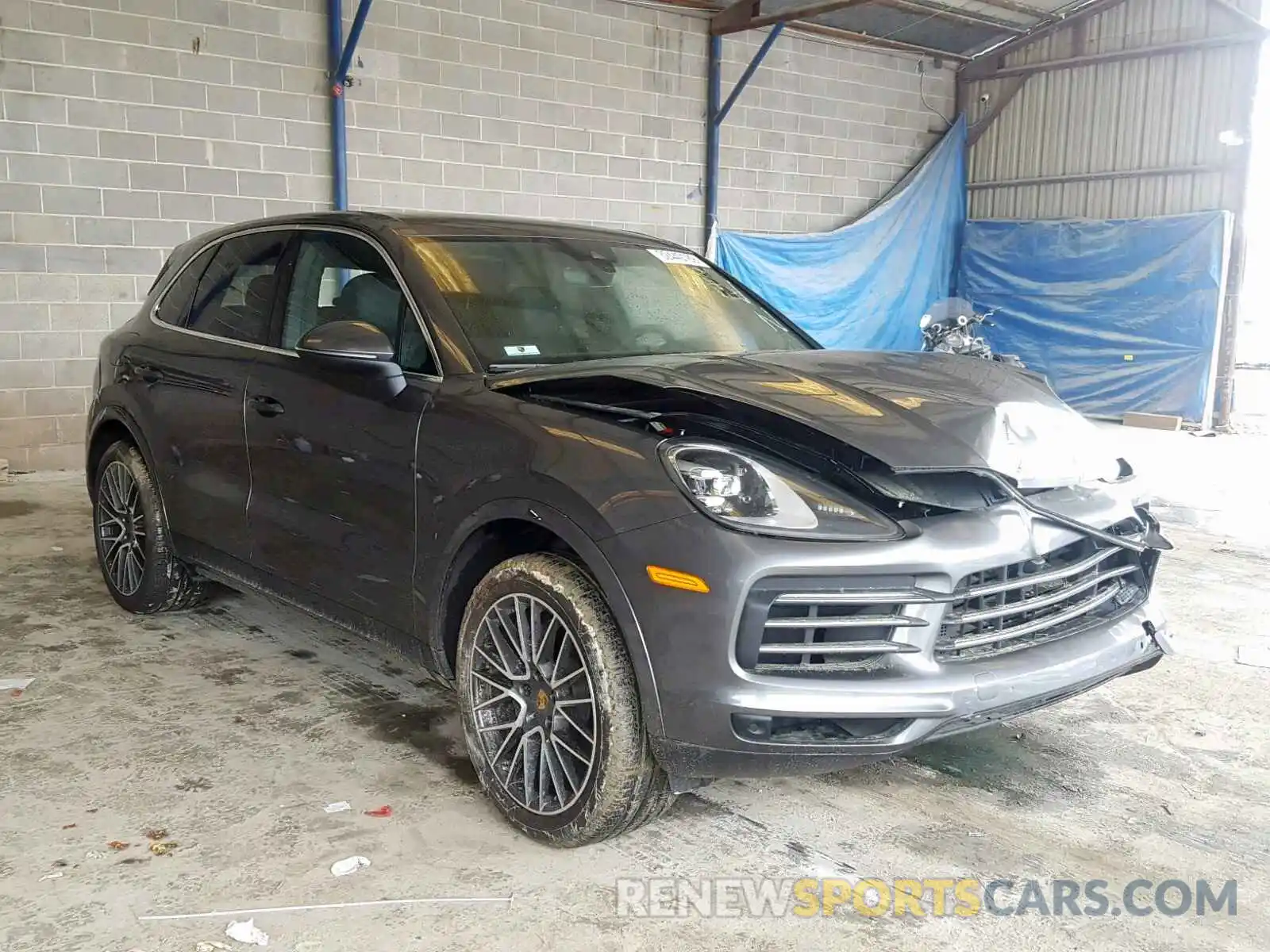 1 Photograph of a damaged car WP1AA2AY5KDA09918 PORSCHE CAYENNE 2019