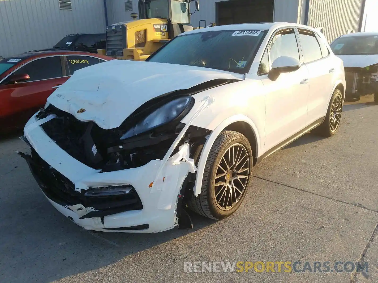 2 Photograph of a damaged car WP1AA2AY5KDA14035 PORSCHE CAYENNE 2019