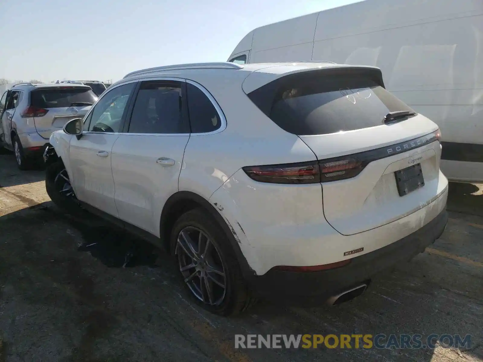 3 Фотография поврежденного автомобиля WP1AA2AY5KDA16948 PORSCHE CAYENNE 2019