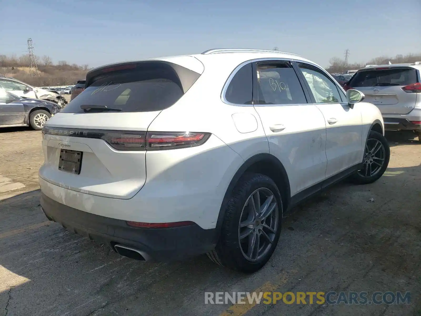 4 Photograph of a damaged car WP1AA2AY5KDA16948 PORSCHE CAYENNE 2019