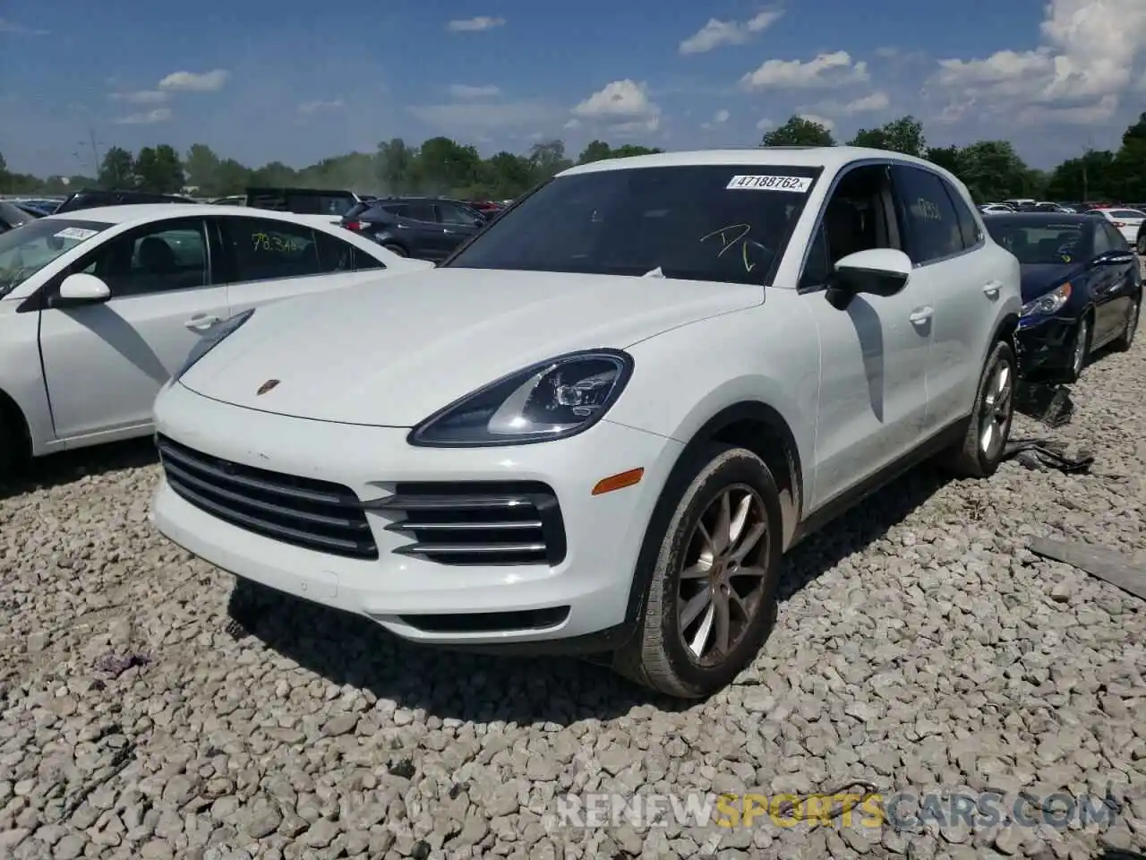 2 Фотография поврежденного автомобиля WP1AA2AY5KDA17081 PORSCHE CAYENNE 2019