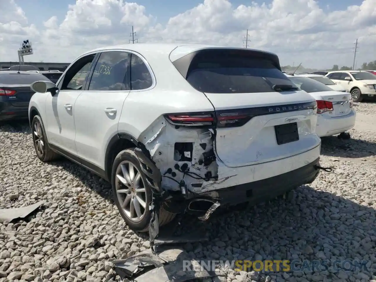 3 Photograph of a damaged car WP1AA2AY5KDA17081 PORSCHE CAYENNE 2019