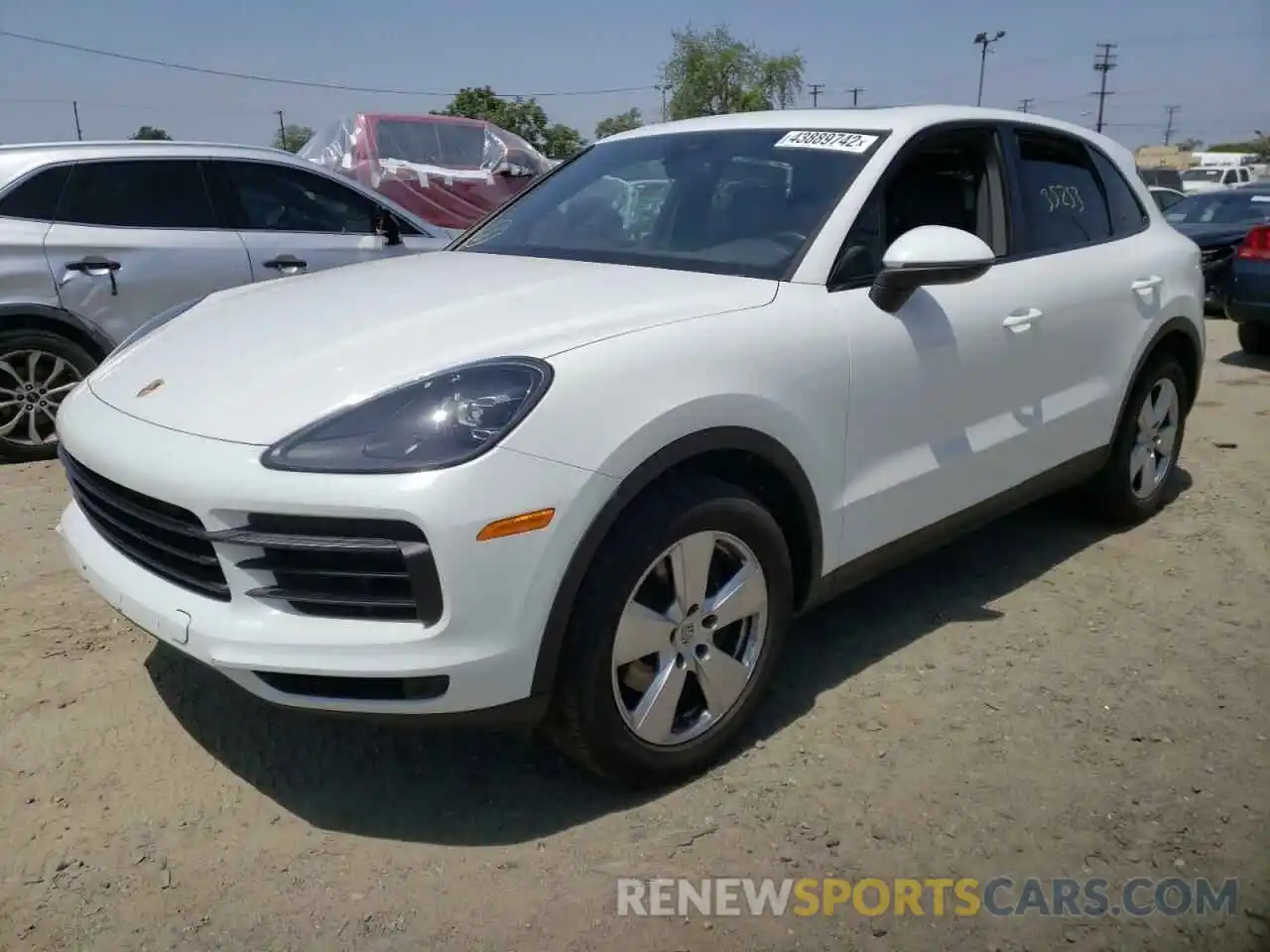 2 Фотография поврежденного автомобиля WP1AA2AY5KDA18134 PORSCHE CAYENNE 2019