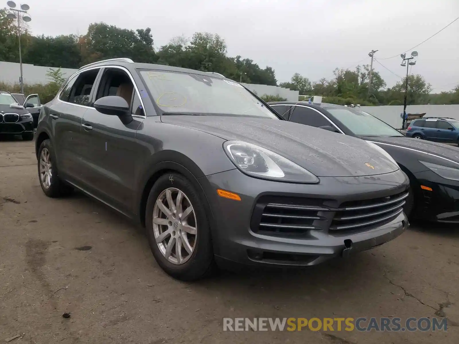 1 Photograph of a damaged car WP1AA2AY5KDA18358 PORSCHE CAYENNE 2019