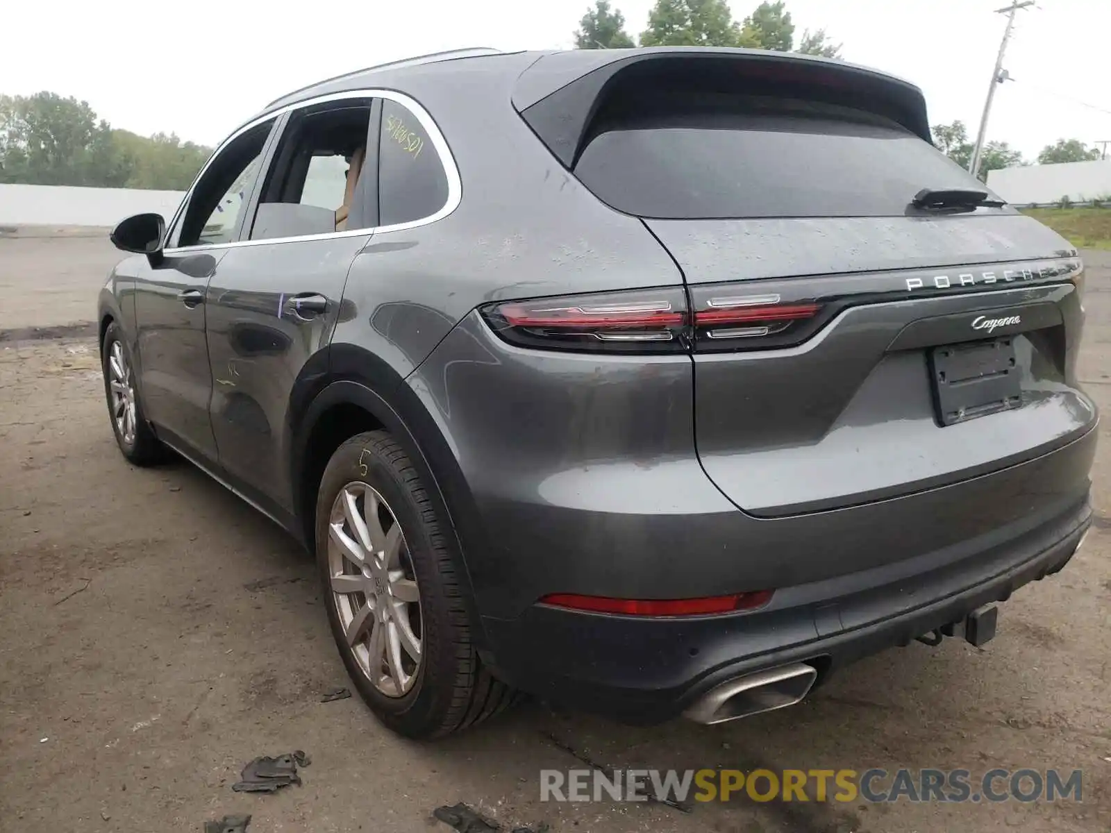 3 Фотография поврежденного автомобиля WP1AA2AY5KDA18358 PORSCHE CAYENNE 2019