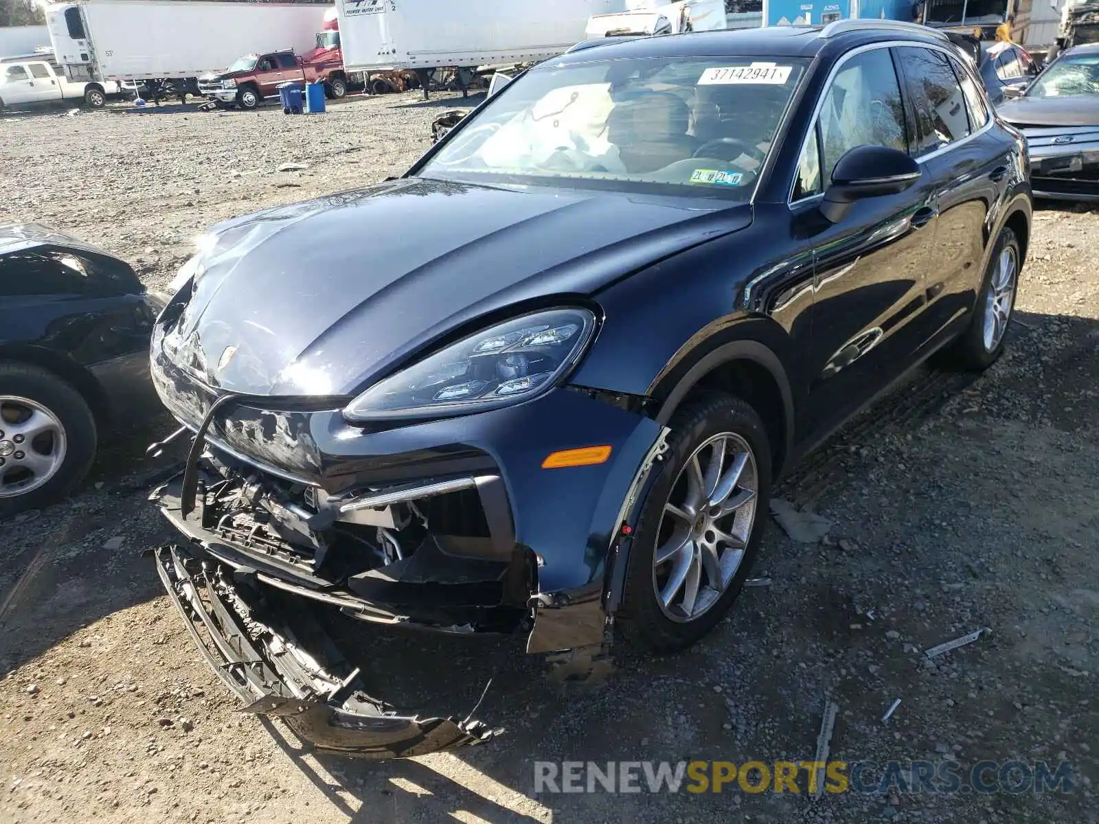 2 Photograph of a damaged car WP1AA2AY5KDA19137 PORSCHE CAYENNE 2019