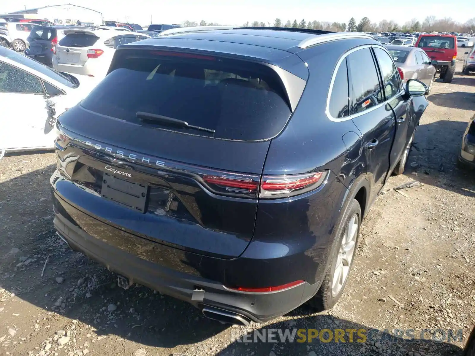 4 Photograph of a damaged car WP1AA2AY5KDA19137 PORSCHE CAYENNE 2019