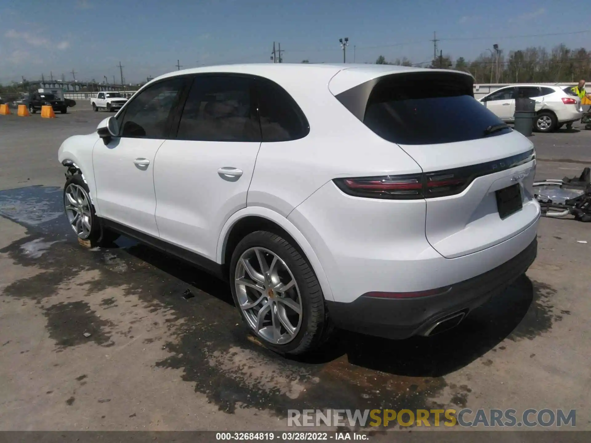 3 Photograph of a damaged car WP1AA2AY6KDA00807 PORSCHE CAYENNE 2019