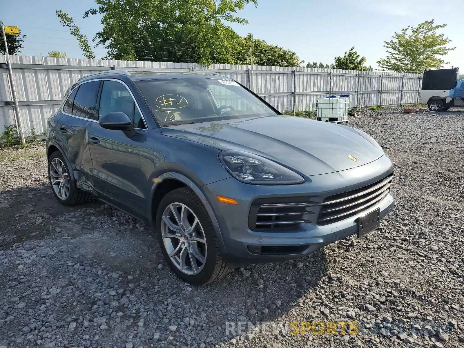 1 Photograph of a damaged car WP1AA2AY6KDA01715 PORSCHE CAYENNE 2019