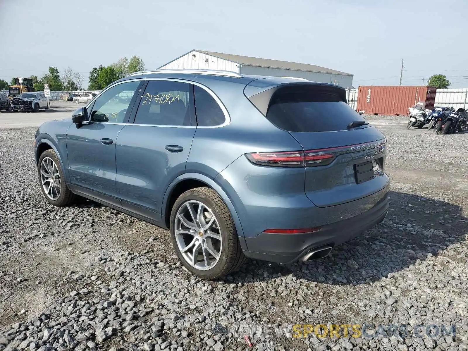 3 Фотография поврежденного автомобиля WP1AA2AY6KDA01715 PORSCHE CAYENNE 2019