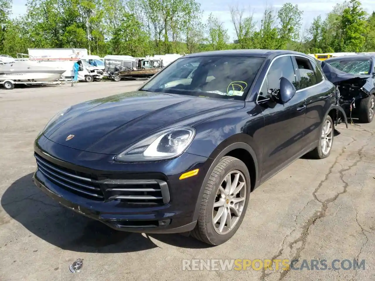 2 Photograph of a damaged car WP1AA2AY6KDA02234 PORSCHE CAYENNE 2019