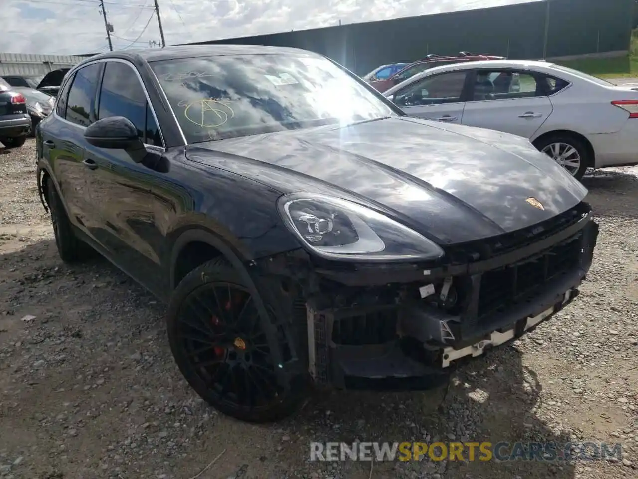 1 Photograph of a damaged car WP1AA2AY6KDA02802 PORSCHE CAYENNE 2019