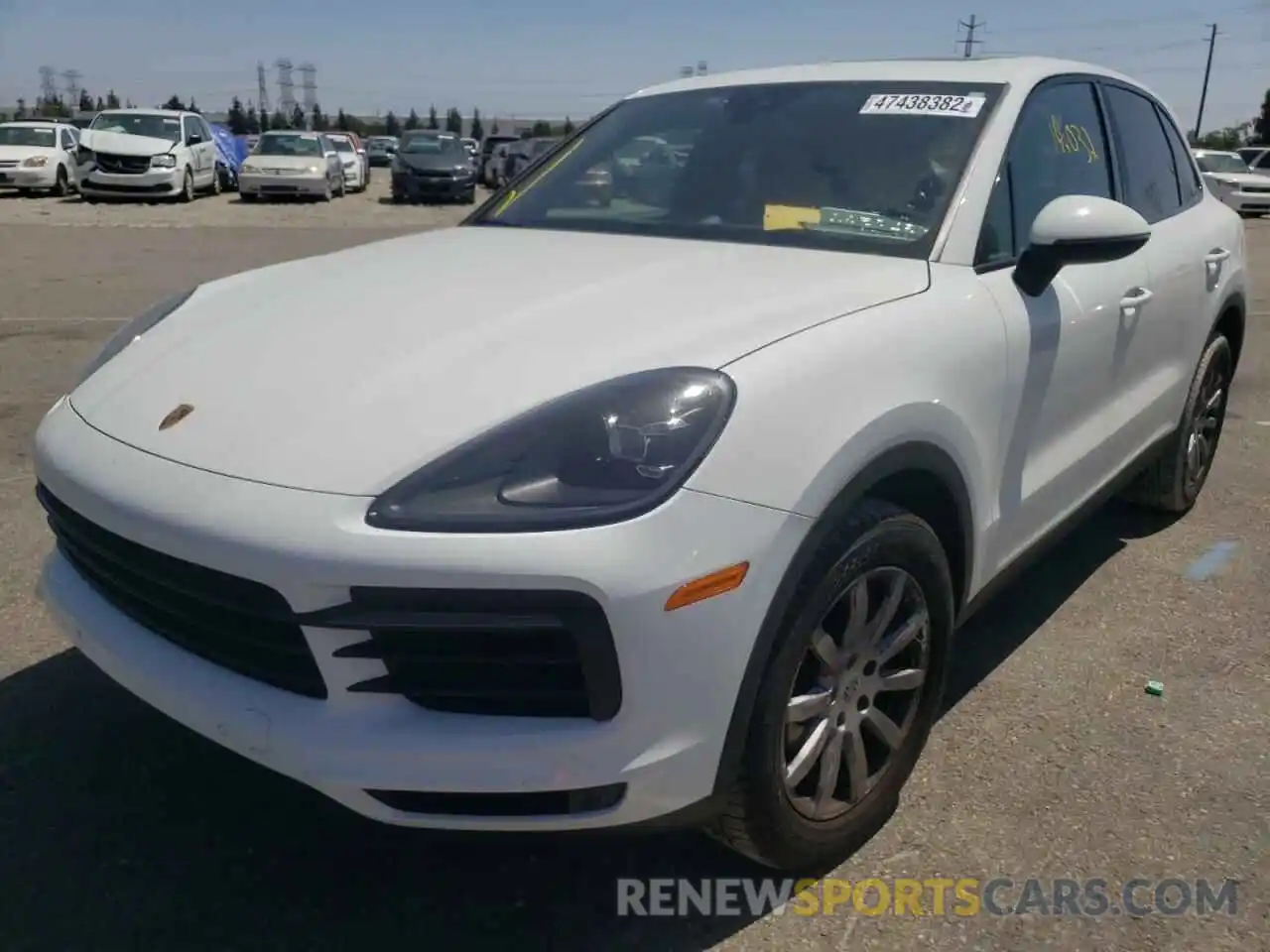 2 Photograph of a damaged car WP1AA2AY6KDA05862 PORSCHE CAYENNE 2019