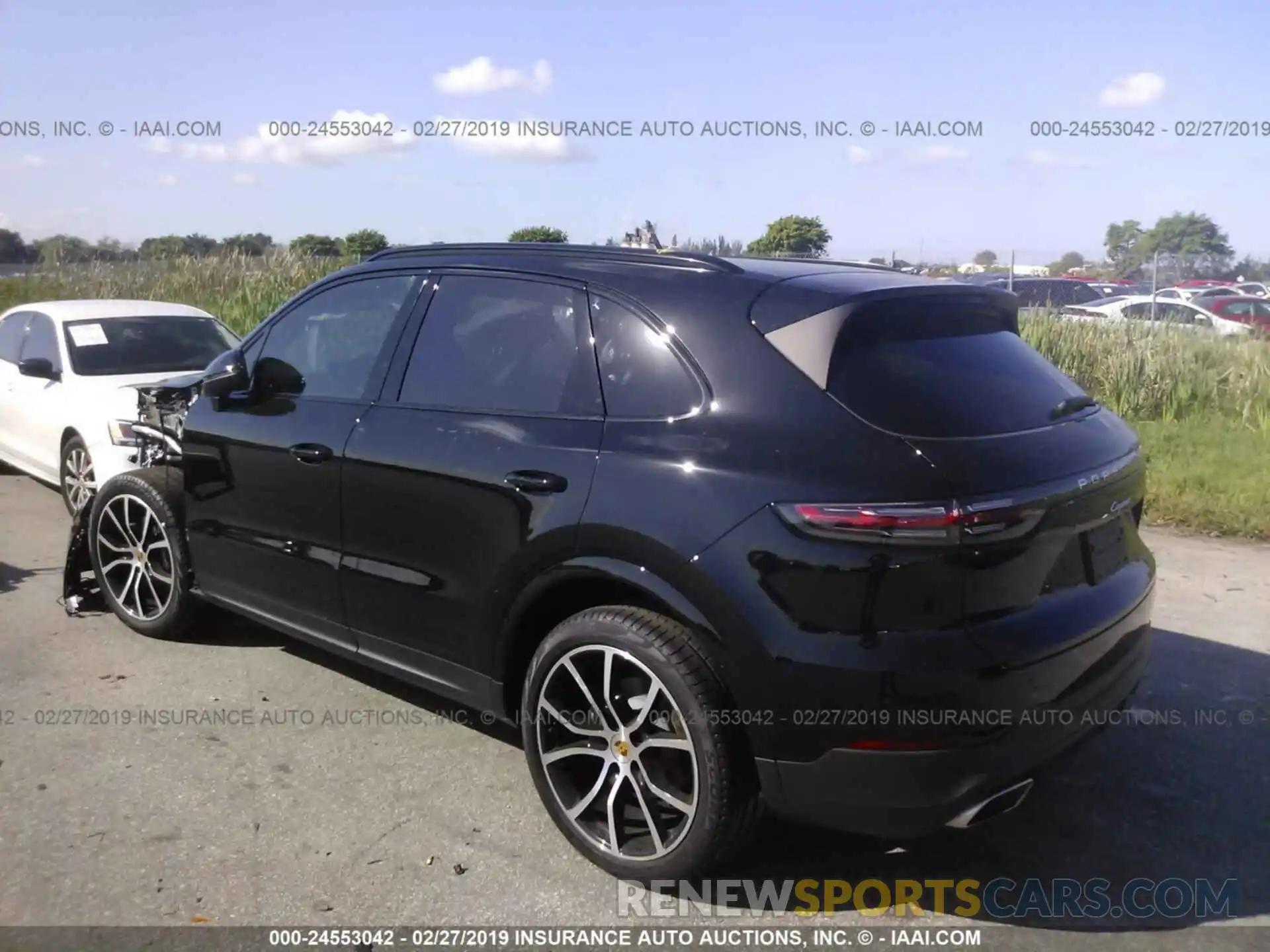 3 Фотография поврежденного автомобиля WP1AA2AY6KDA06719 PORSCHE CAYENNE 2019