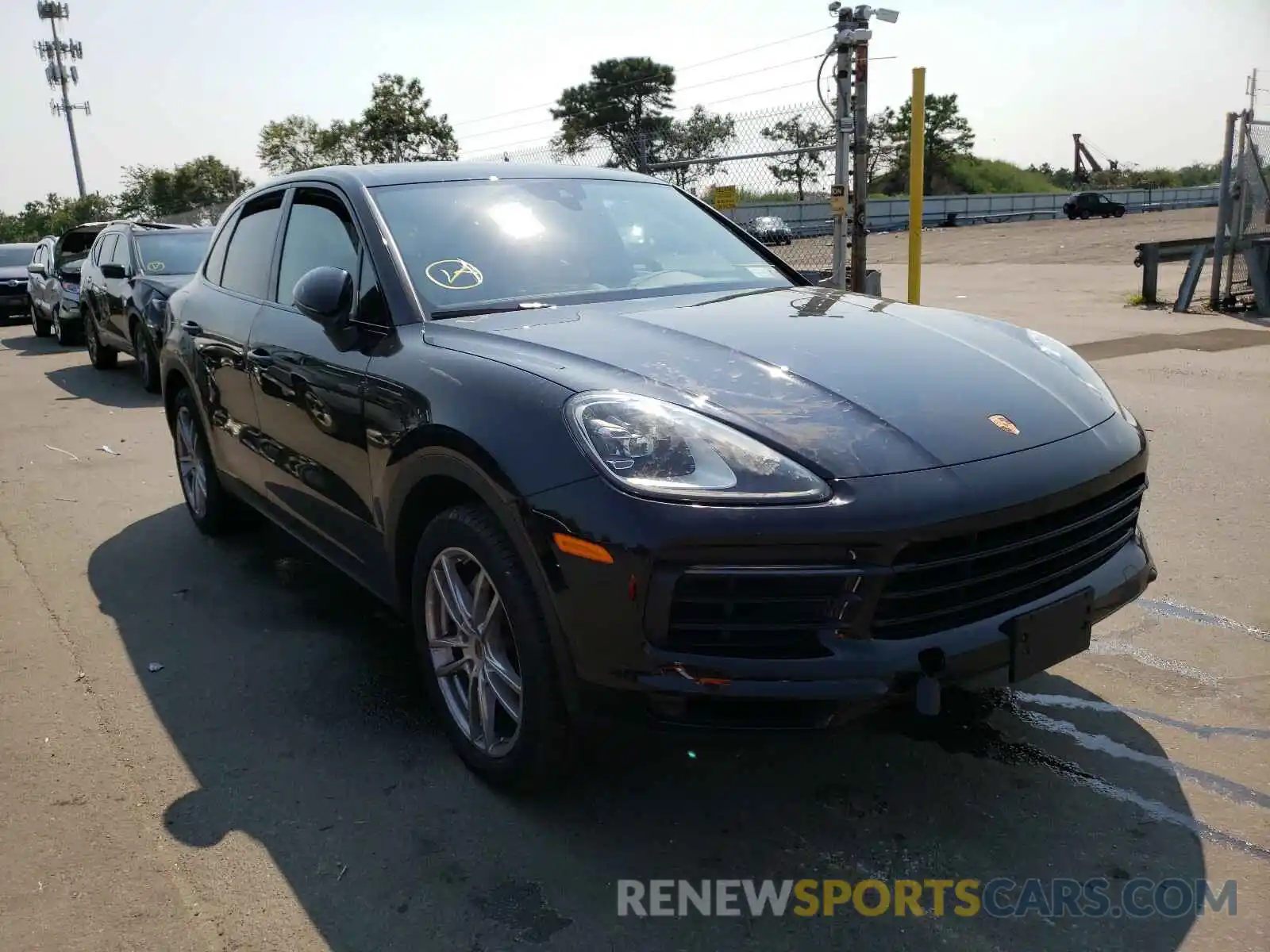 1 Photograph of a damaged car WP1AA2AY6KDA08115 PORSCHE CAYENNE 2019