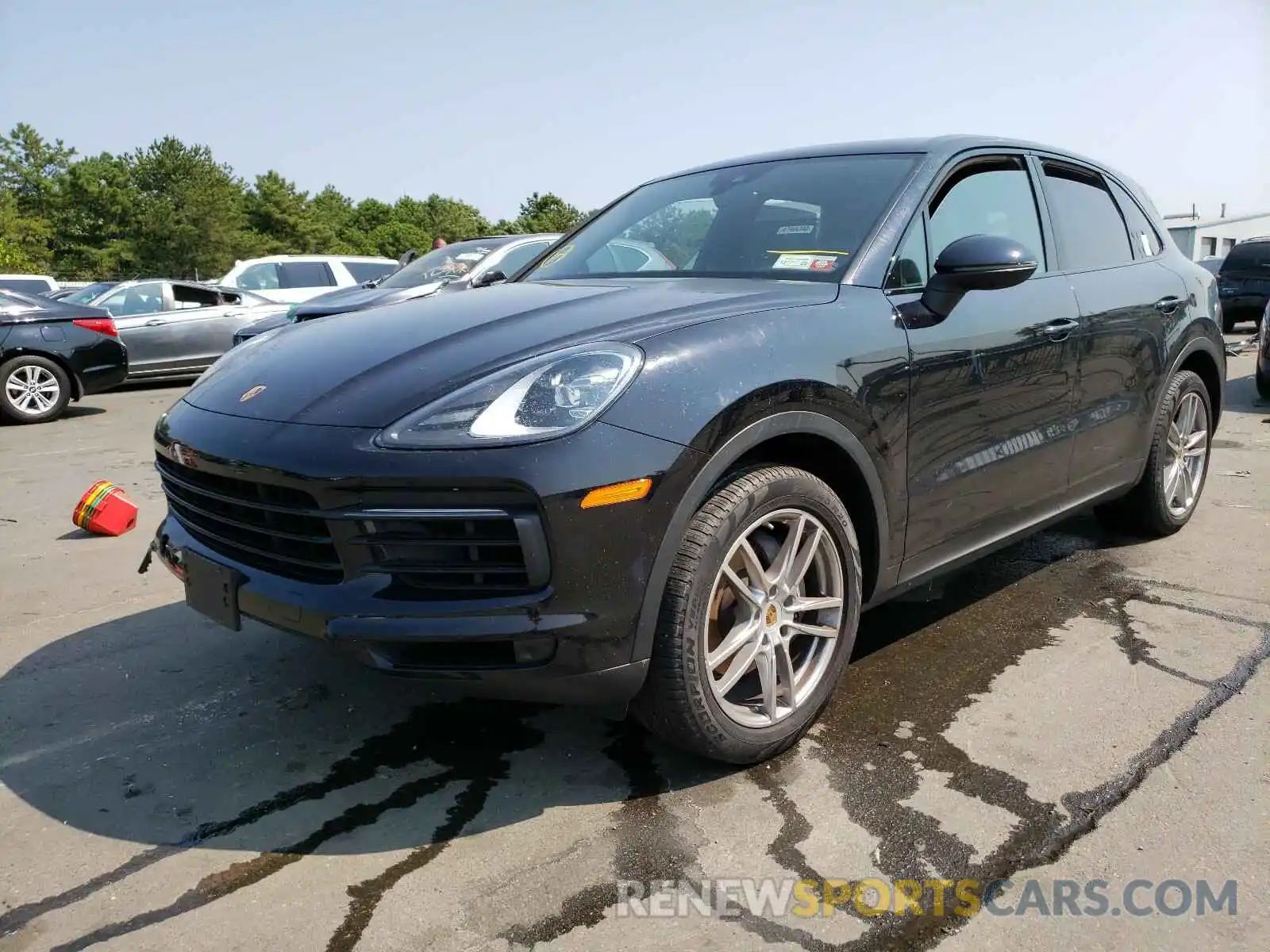 2 Photograph of a damaged car WP1AA2AY6KDA08115 PORSCHE CAYENNE 2019