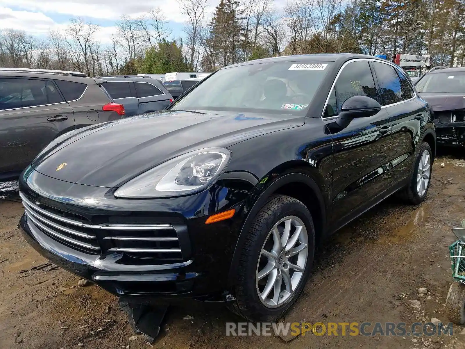 2 Фотография поврежденного автомобиля WP1AA2AY6KDA08356 PORSCHE CAYENNE 2019