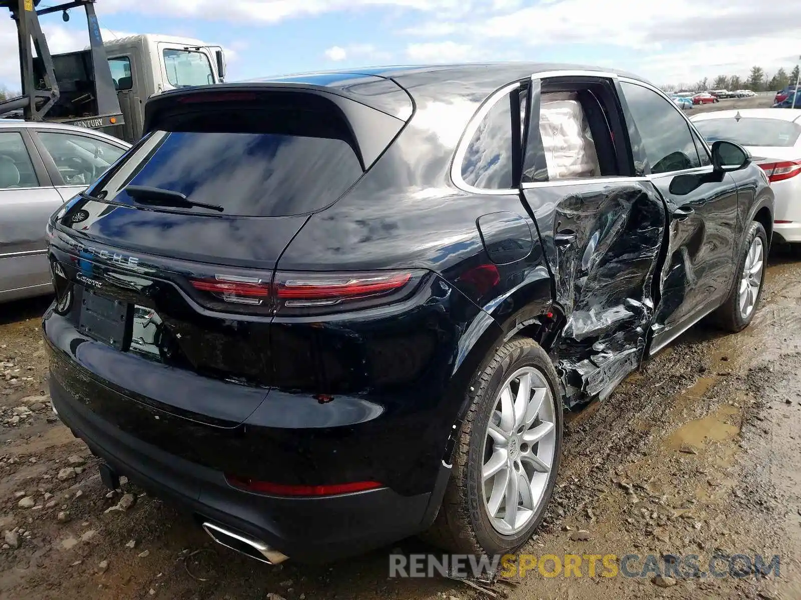 4 Фотография поврежденного автомобиля WP1AA2AY6KDA08356 PORSCHE CAYENNE 2019