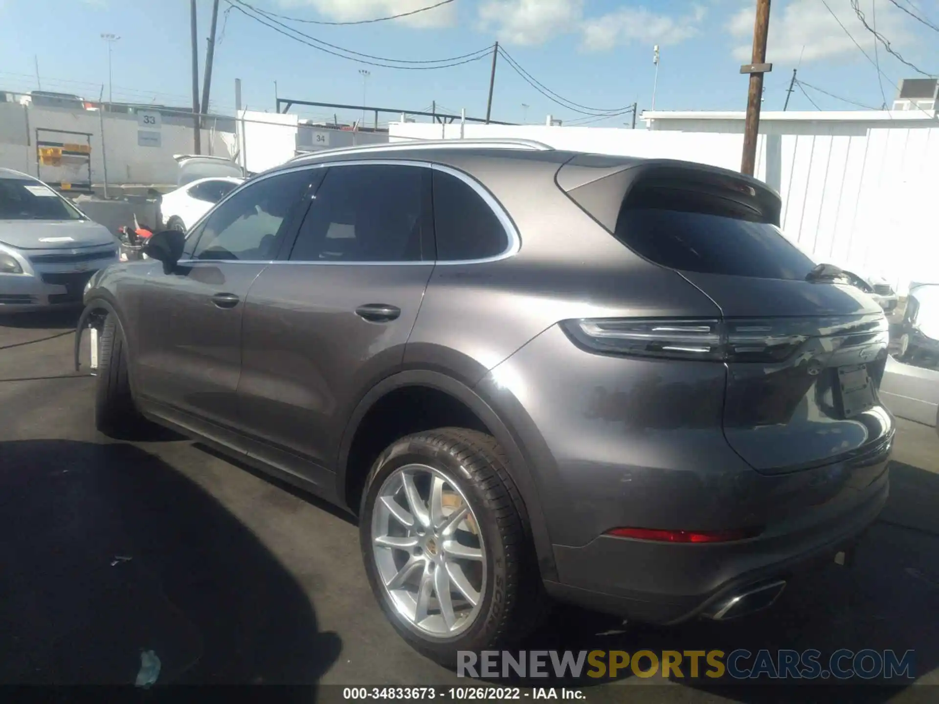 3 Photograph of a damaged car WP1AA2AY6KDA10396 PORSCHE CAYENNE 2019