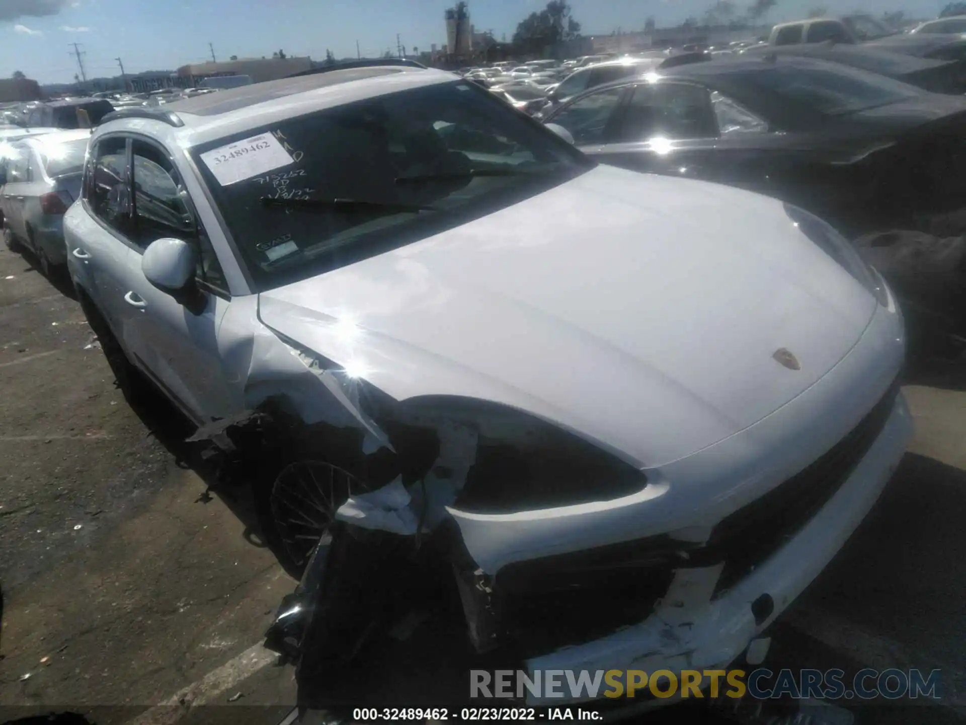 1 Photograph of a damaged car WP1AA2AY6KDA10477 PORSCHE CAYENNE 2019