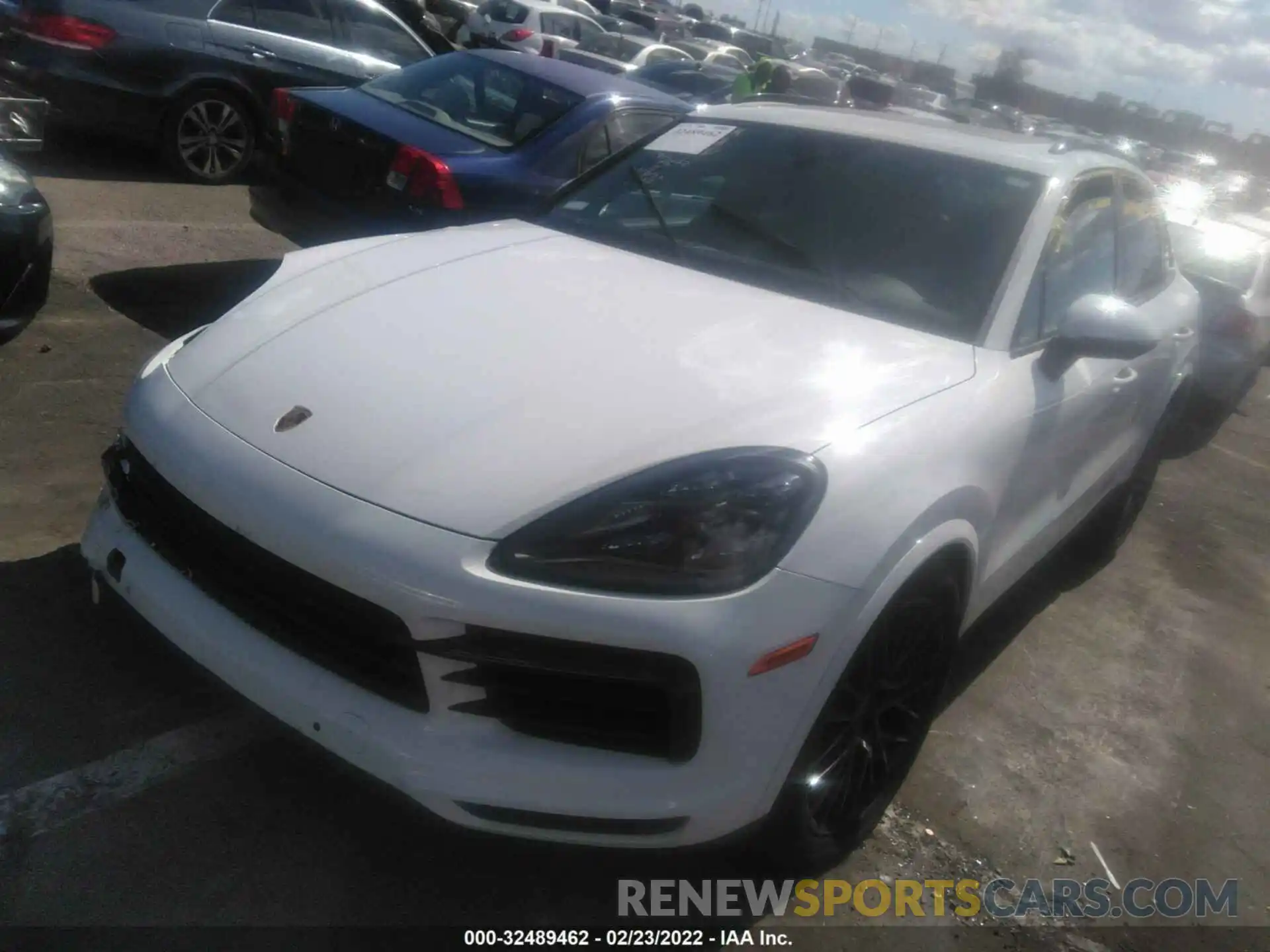 2 Photograph of a damaged car WP1AA2AY6KDA10477 PORSCHE CAYENNE 2019