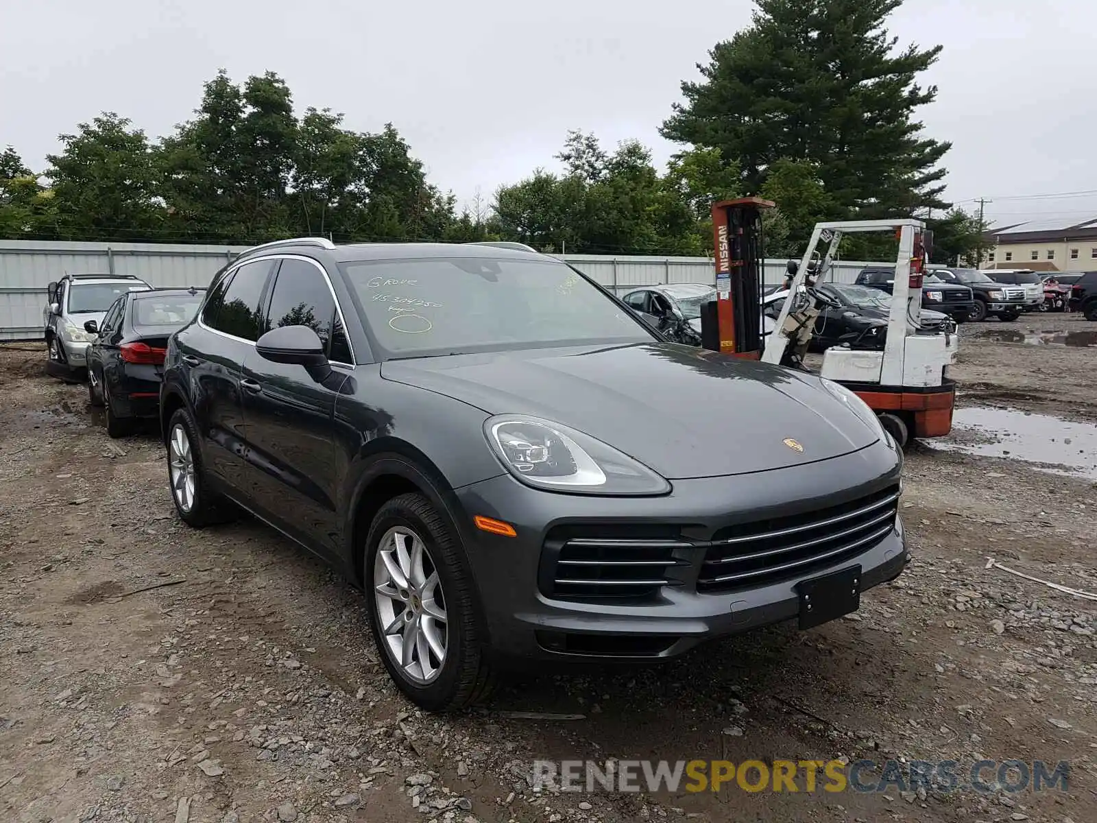 1 Фотография поврежденного автомобиля WP1AA2AY6KDA10608 PORSCHE CAYENNE 2019