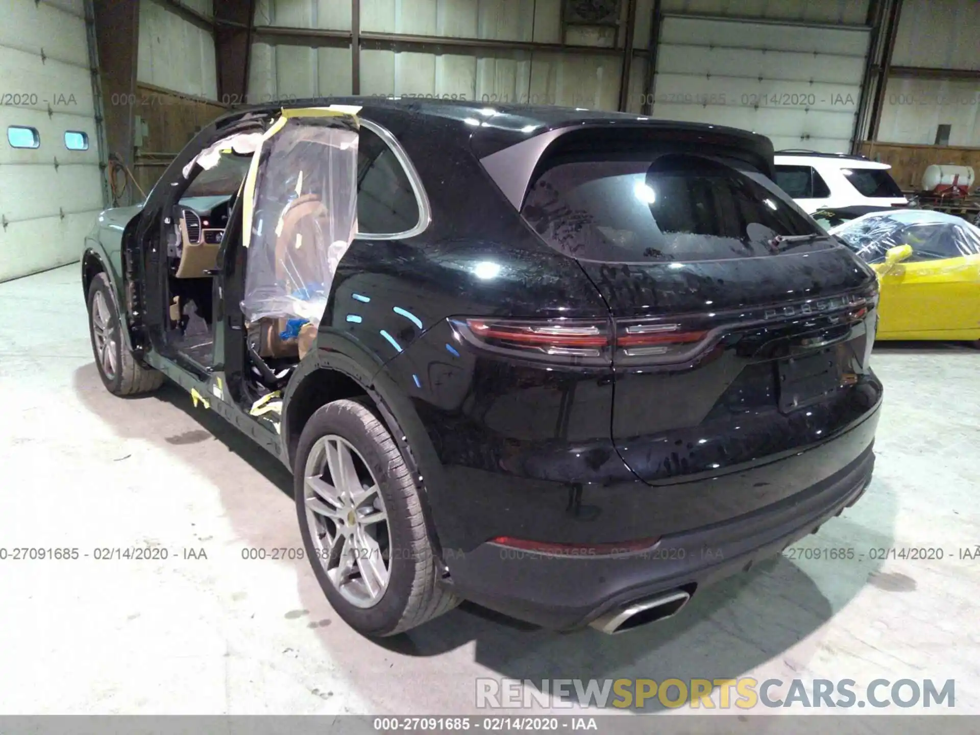 3 Photograph of a damaged car WP1AA2AY6KDA10625 PORSCHE CAYENNE 2019