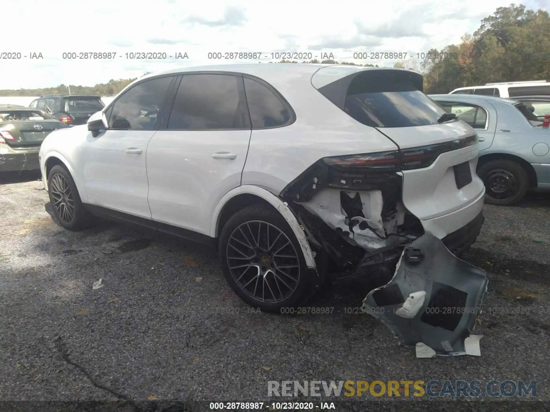 3 Photograph of a damaged car WP1AA2AY6KDA10639 PORSCHE CAYENNE 2019