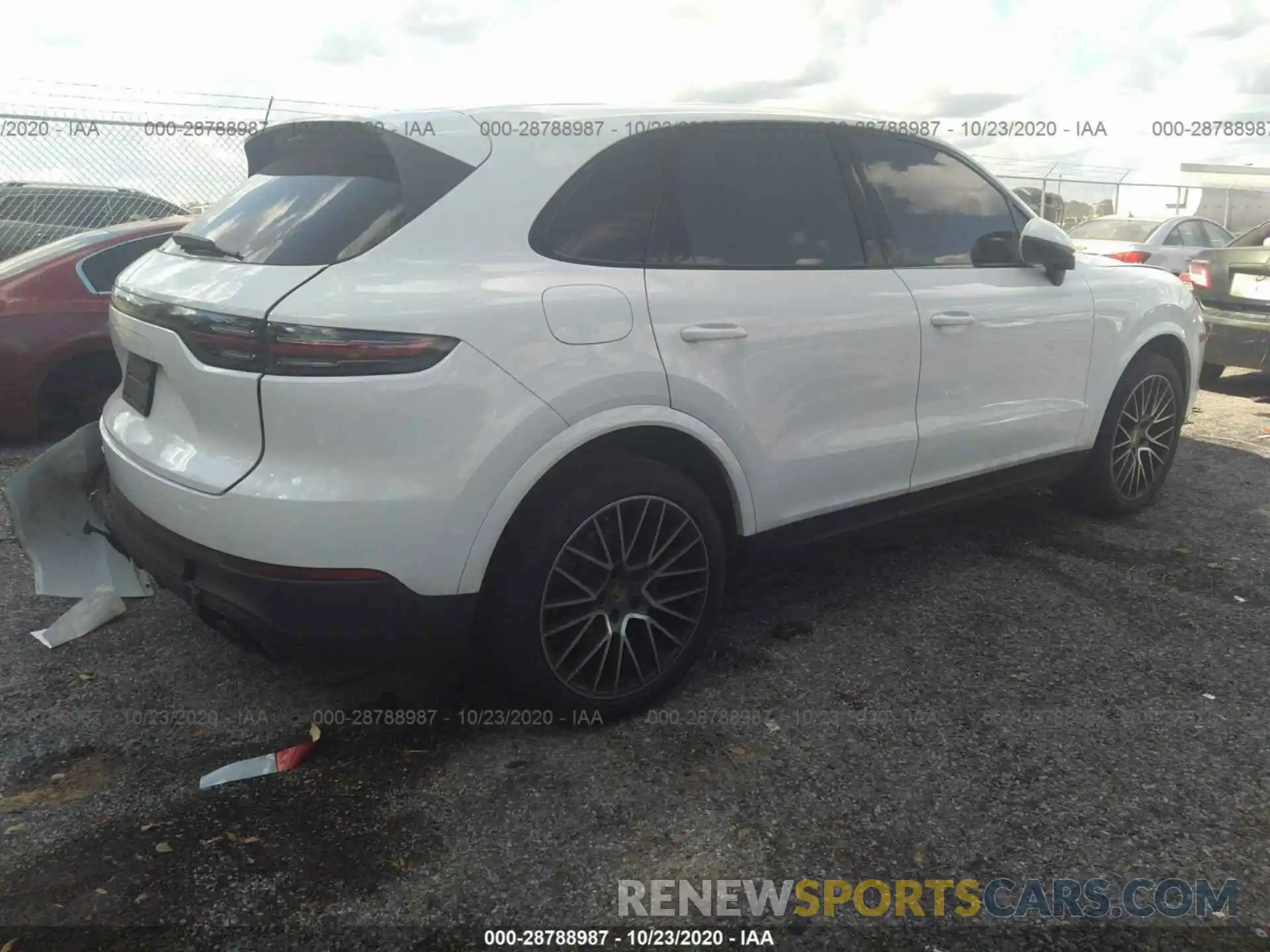 4 Фотография поврежденного автомобиля WP1AA2AY6KDA10639 PORSCHE CAYENNE 2019