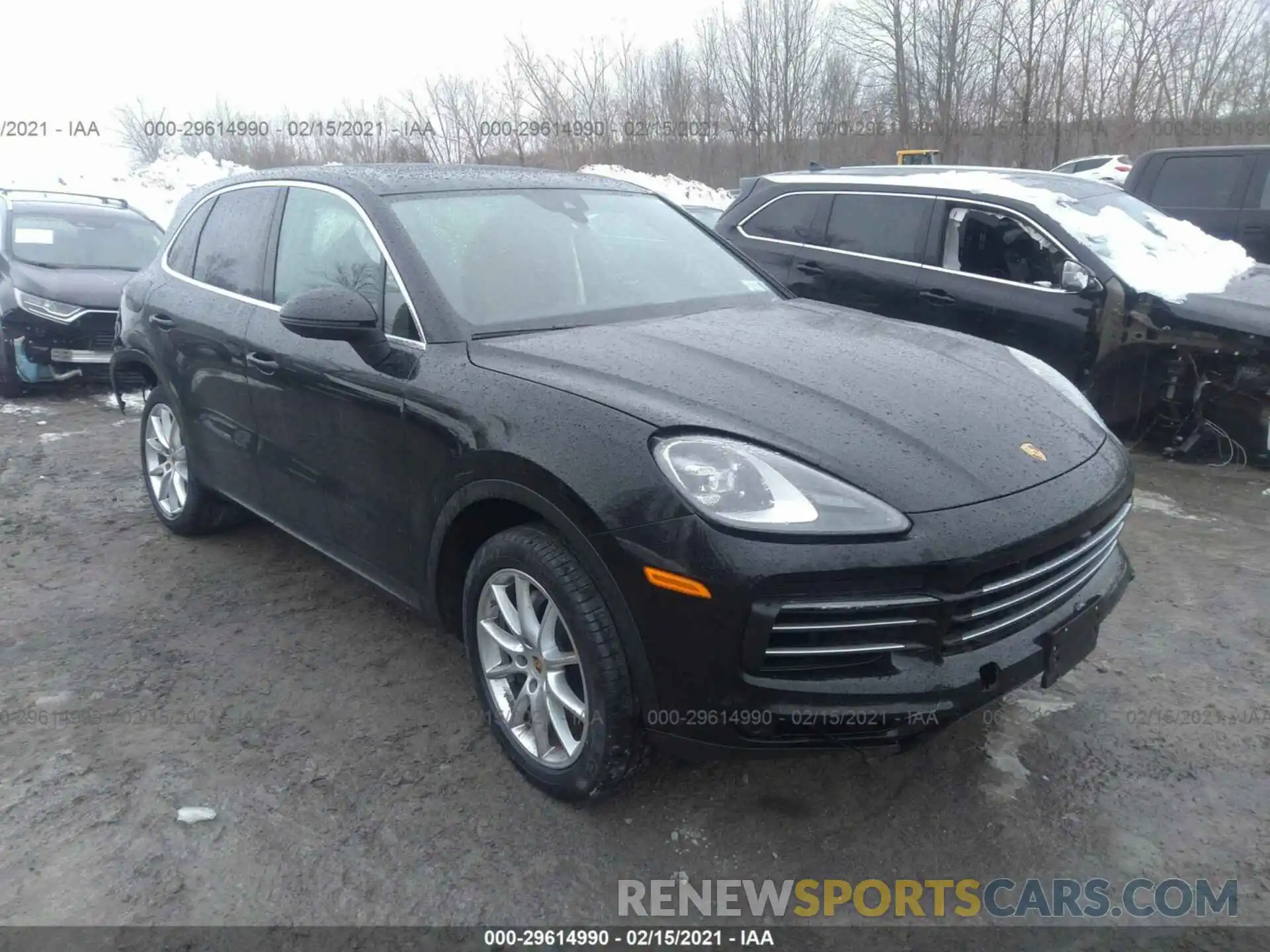 1 Photograph of a damaged car WP1AA2AY6KDA10768 PORSCHE CAYENNE 2019