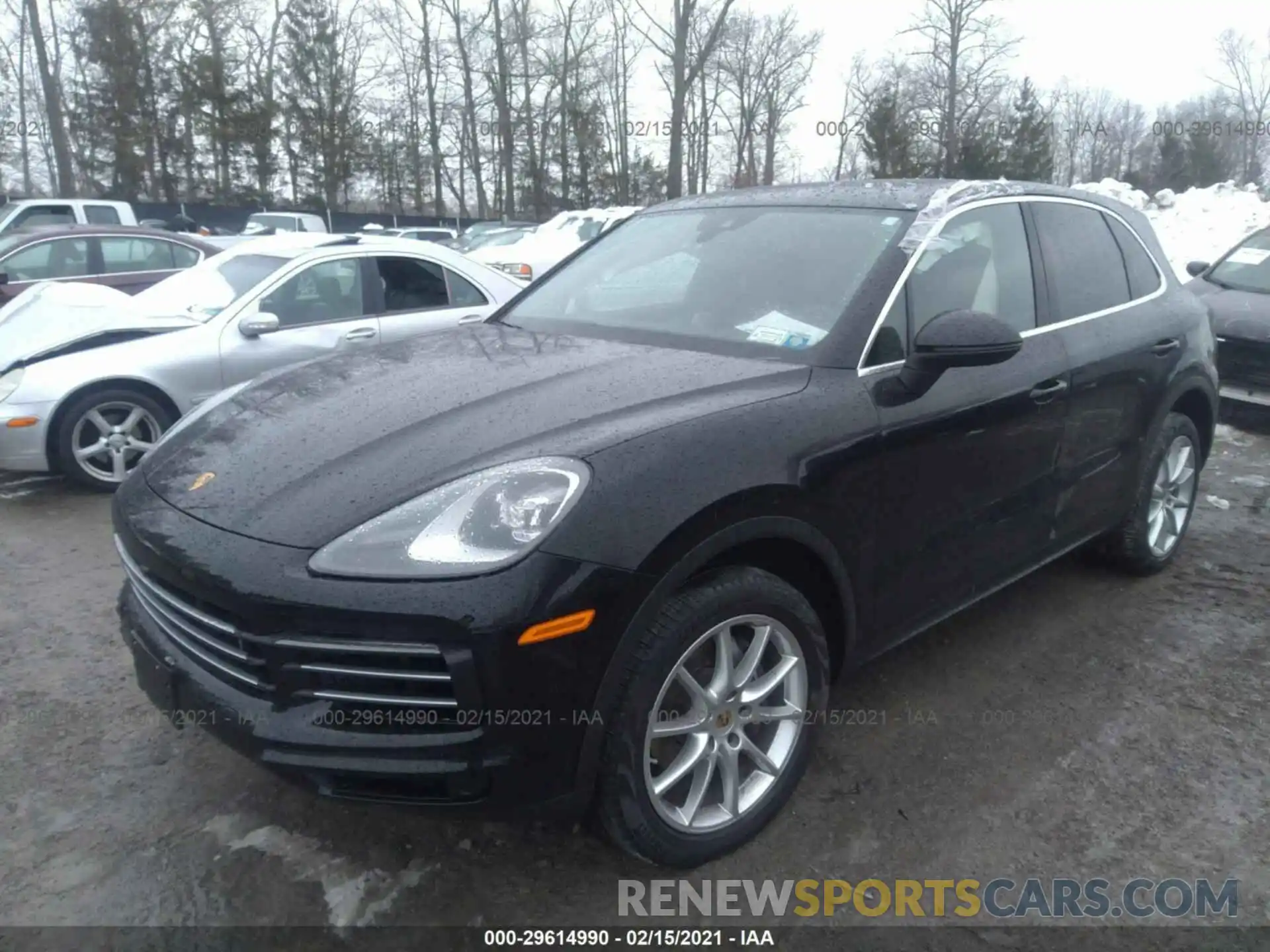 2 Photograph of a damaged car WP1AA2AY6KDA10768 PORSCHE CAYENNE 2019