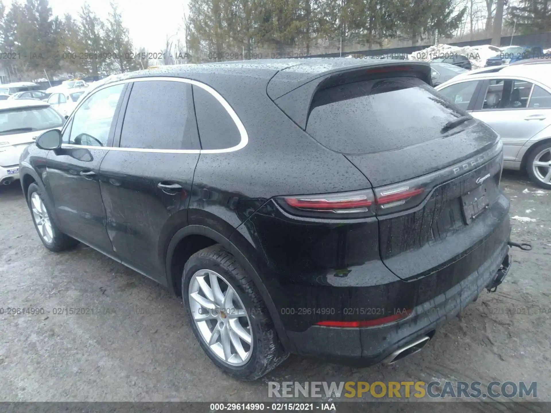 3 Фотография поврежденного автомобиля WP1AA2AY6KDA10768 PORSCHE CAYENNE 2019