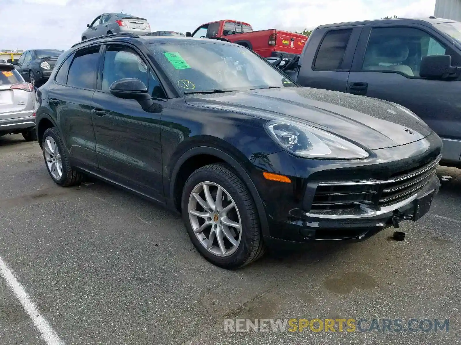 1 Photograph of a damaged car WP1AA2AY6KDA13167 PORSCHE CAYENNE 2019