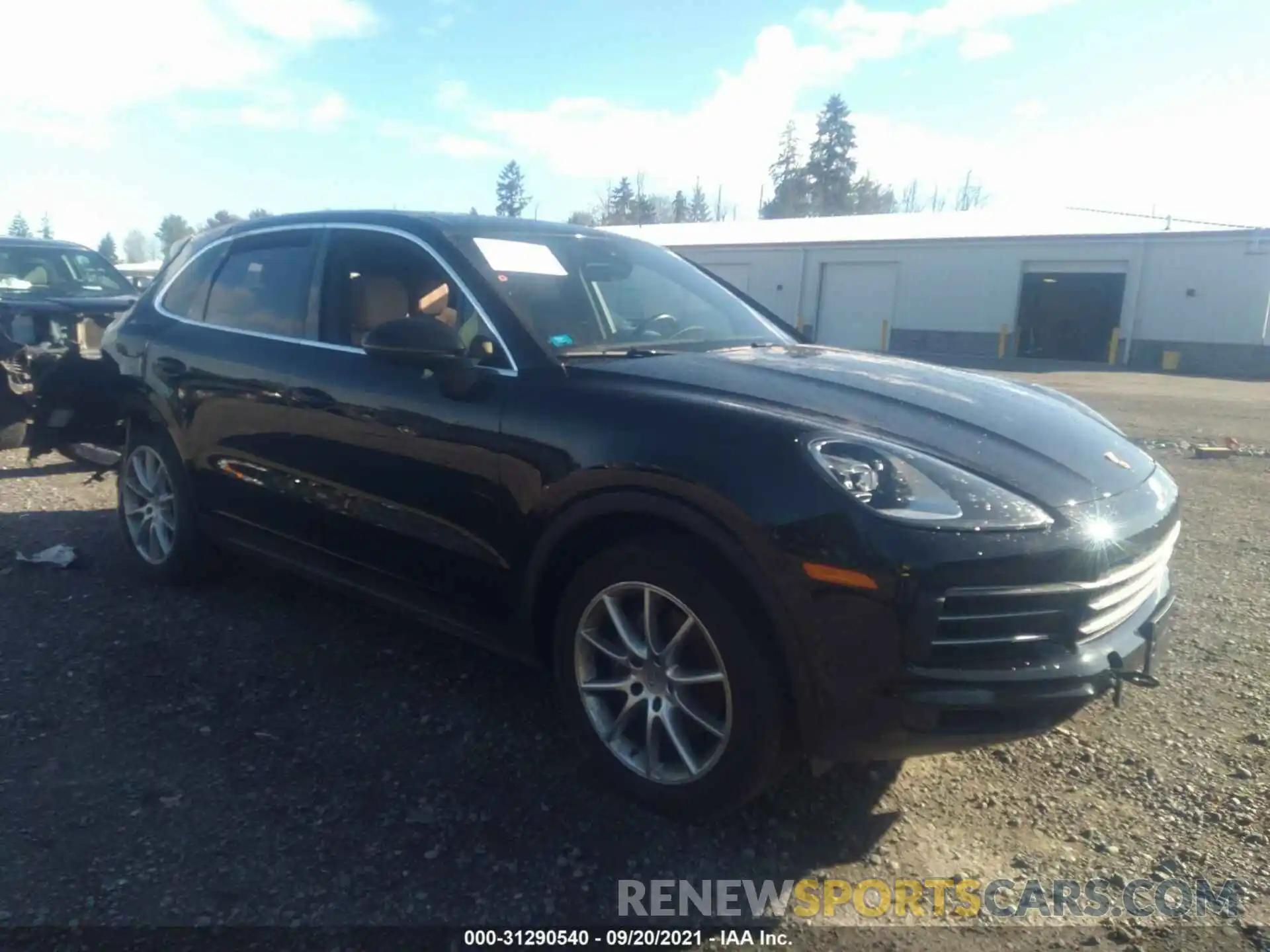 1 Photograph of a damaged car WP1AA2AY6KDA14254 PORSCHE CAYENNE 2019