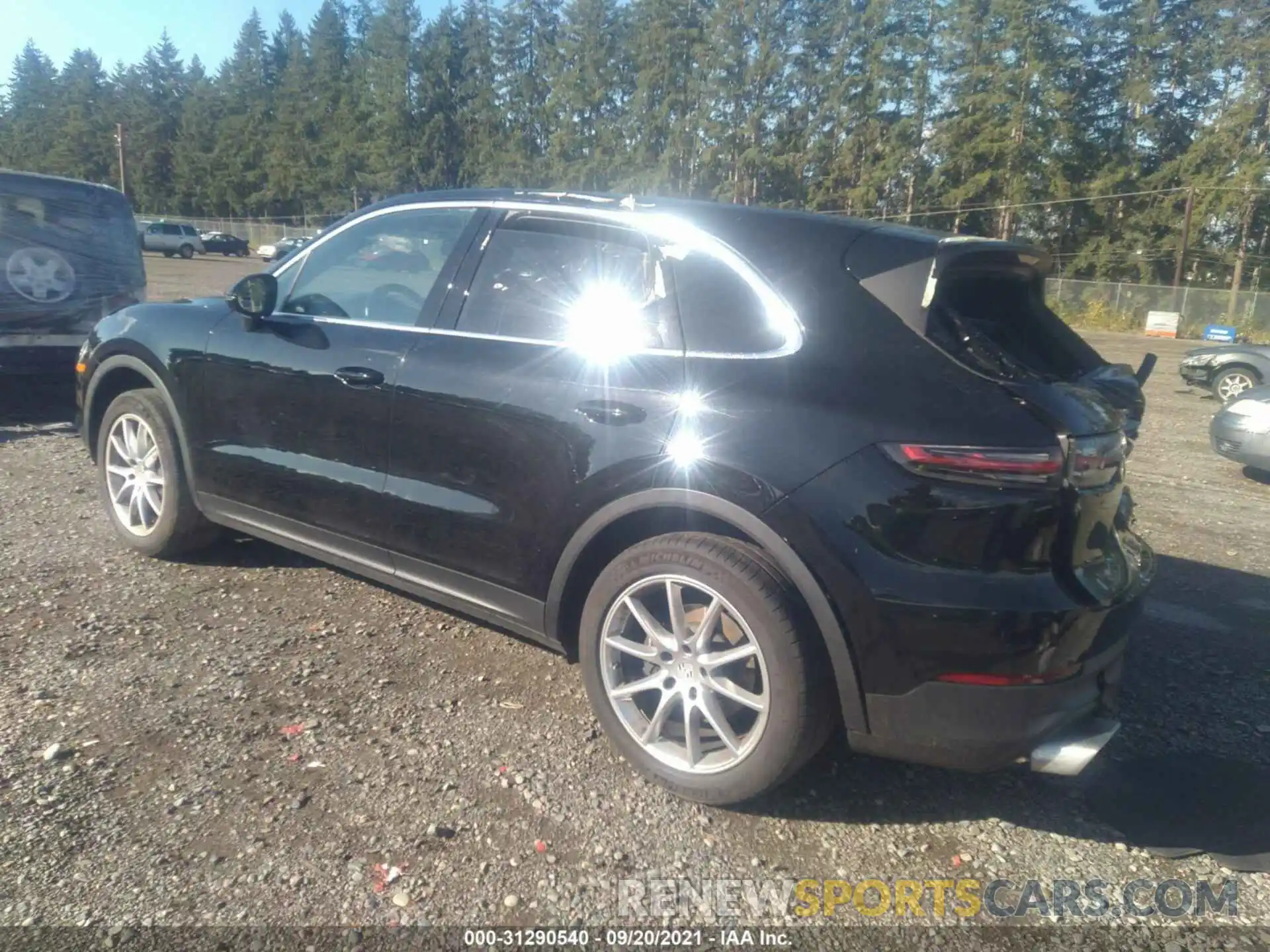 3 Photograph of a damaged car WP1AA2AY6KDA14254 PORSCHE CAYENNE 2019