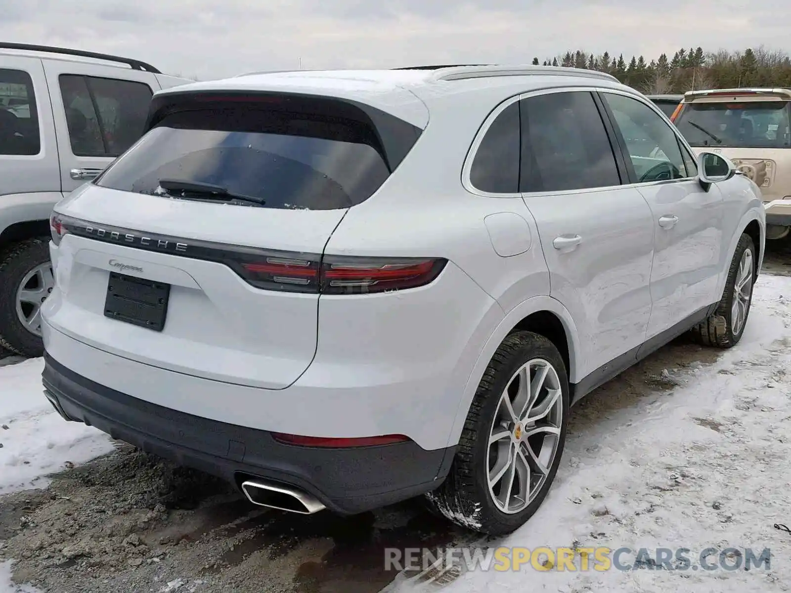 4 Фотография поврежденного автомобиля WP1AA2AY7KDA01576 PORSCHE CAYENNE 2019