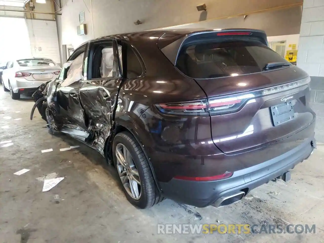 3 Photograph of a damaged car WP1AA2AY7KDA03599 PORSCHE CAYENNE 2019