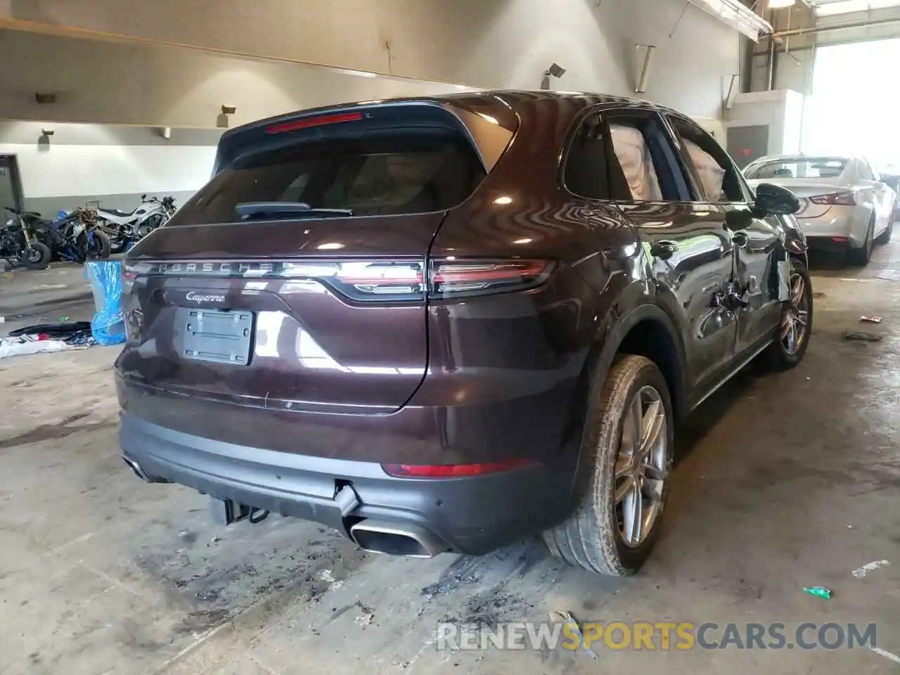 4 Photograph of a damaged car WP1AA2AY7KDA03599 PORSCHE CAYENNE 2019