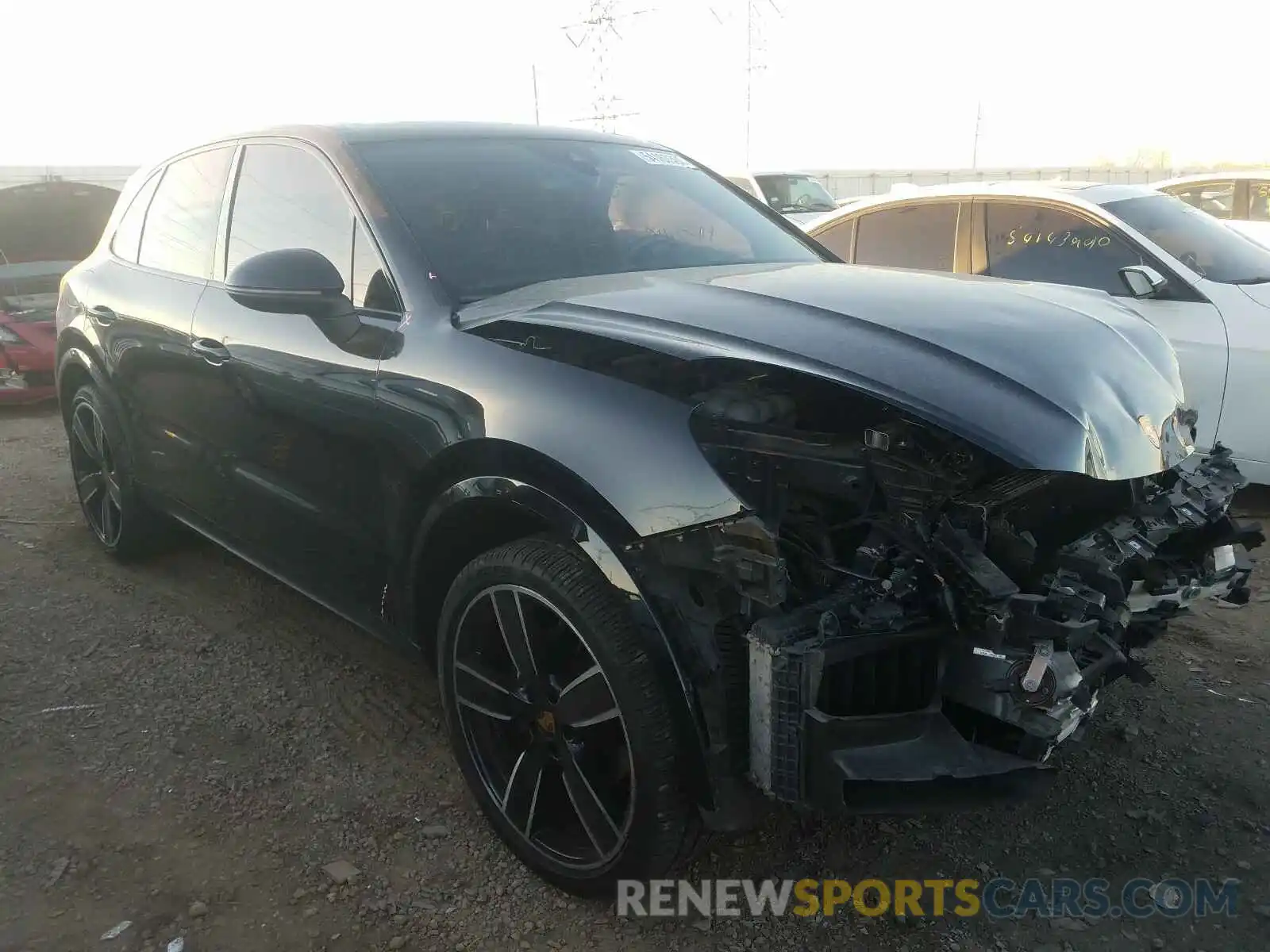 1 Photograph of a damaged car WP1AA2AY7KDA05790 PORSCHE CAYENNE 2019