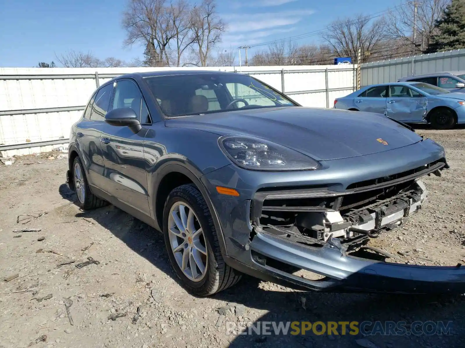 1 Photograph of a damaged car WP1AA2AY7KDA06082 PORSCHE CAYENNE 2019