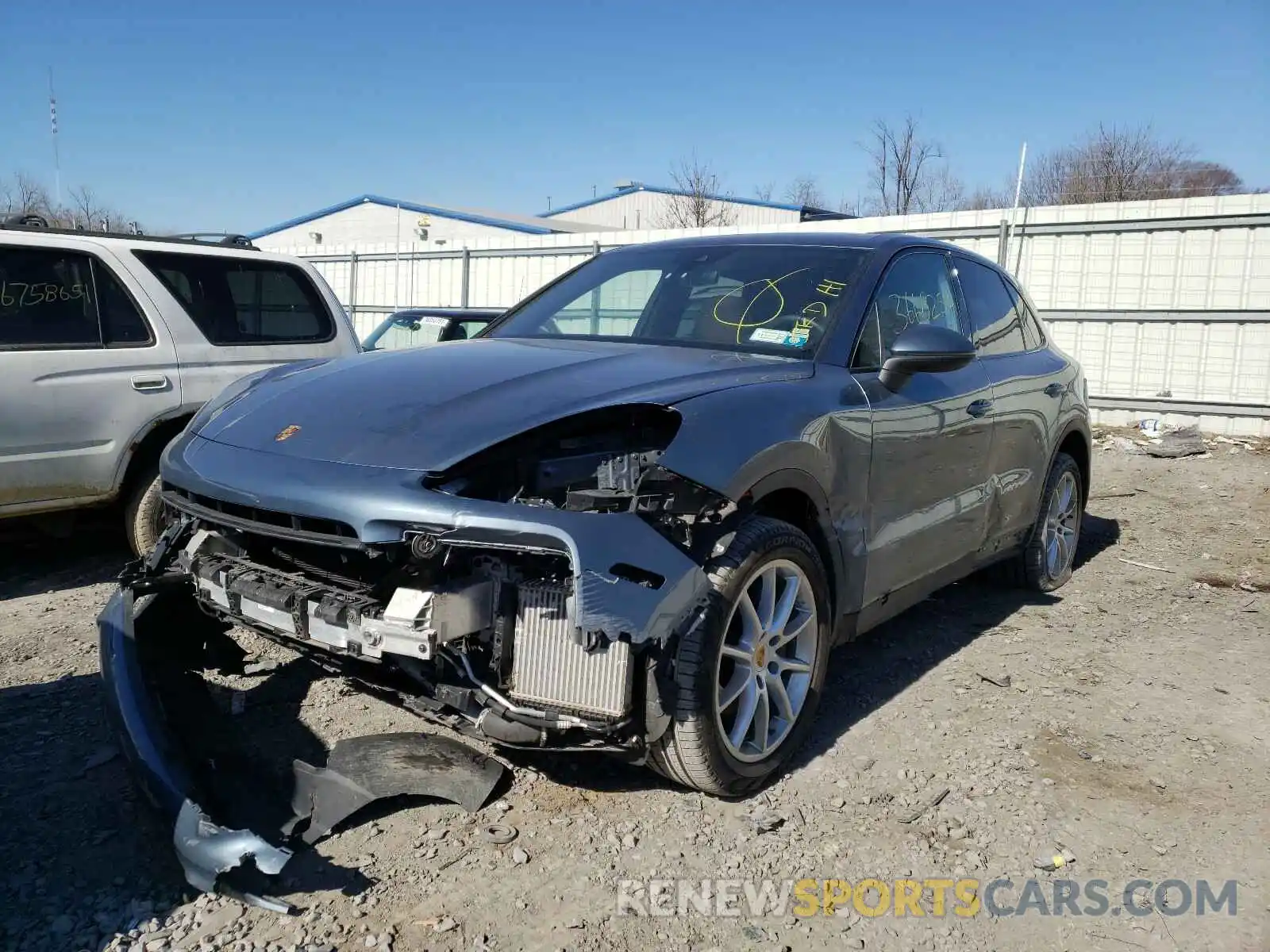 2 Photograph of a damaged car WP1AA2AY7KDA06082 PORSCHE CAYENNE 2019