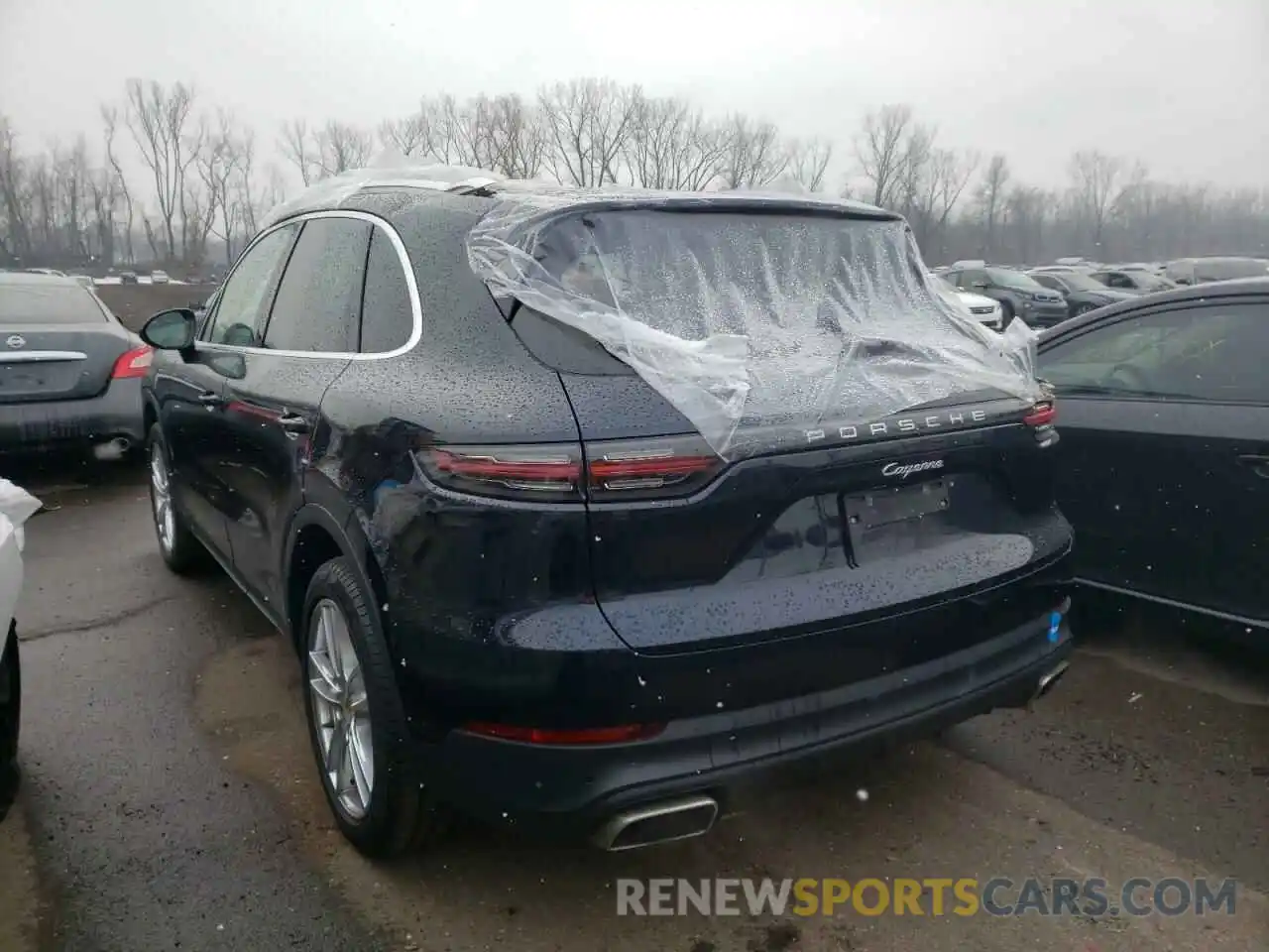 3 Photograph of a damaged car WP1AA2AY7KDA08091 PORSCHE CAYENNE 2019