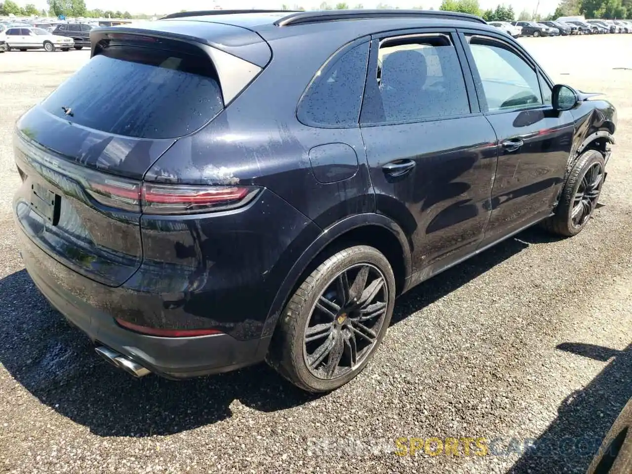 4 Photograph of a damaged car WP1AA2AY7KDA10309 PORSCHE CAYENNE 2019