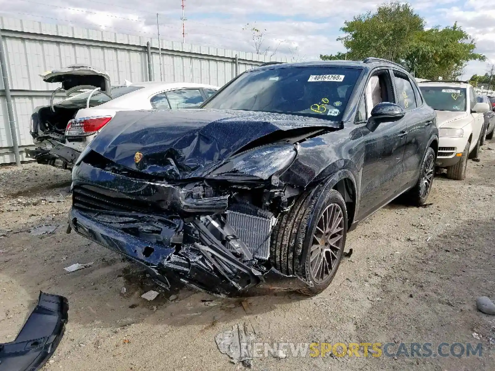 2 Photograph of a damaged car WP1AA2AY7KDA10715 PORSCHE CAYENNE 2019