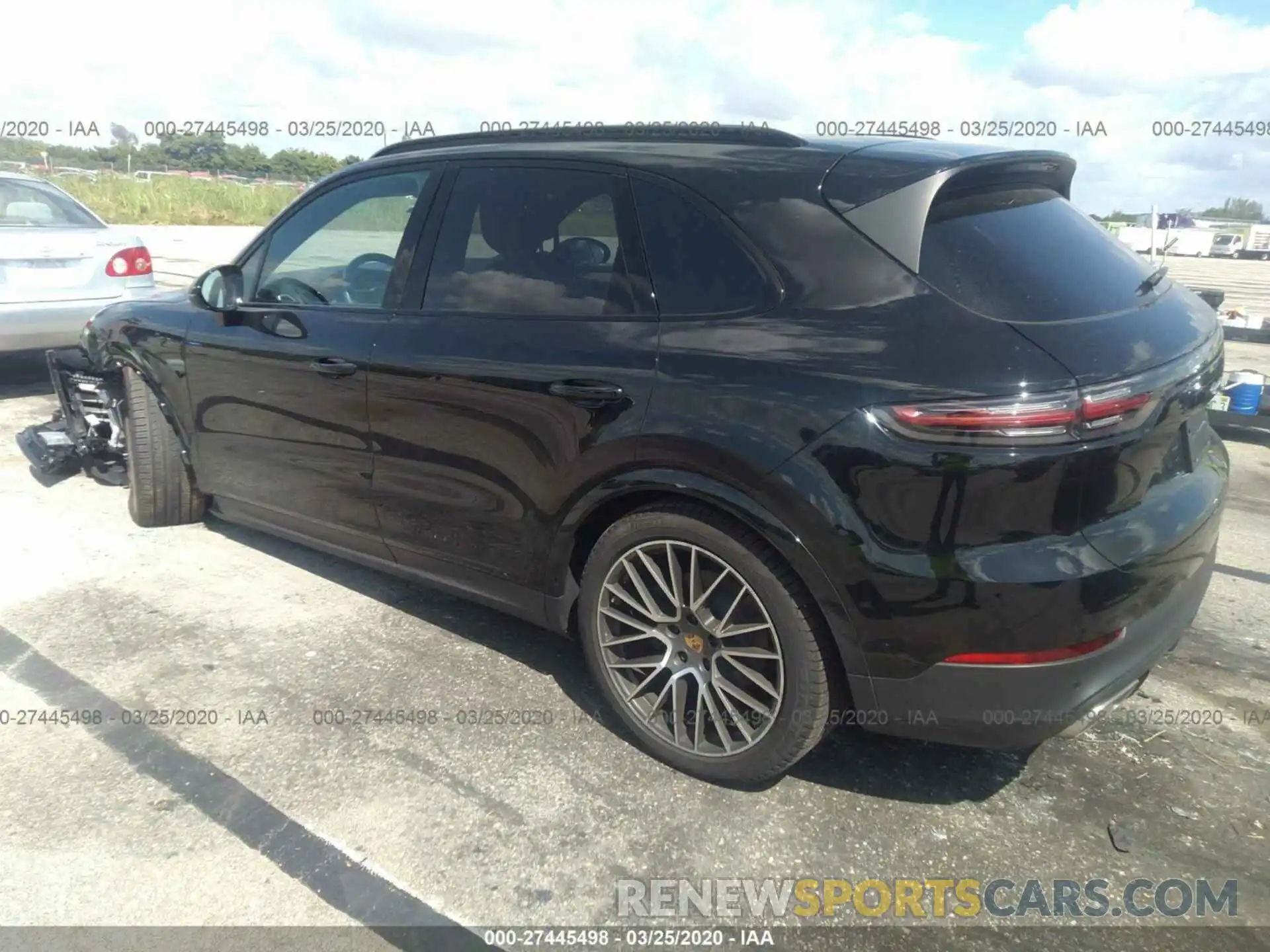 3 Photograph of a damaged car WP1AA2AY7KDA14375 PORSCHE CAYENNE 2019