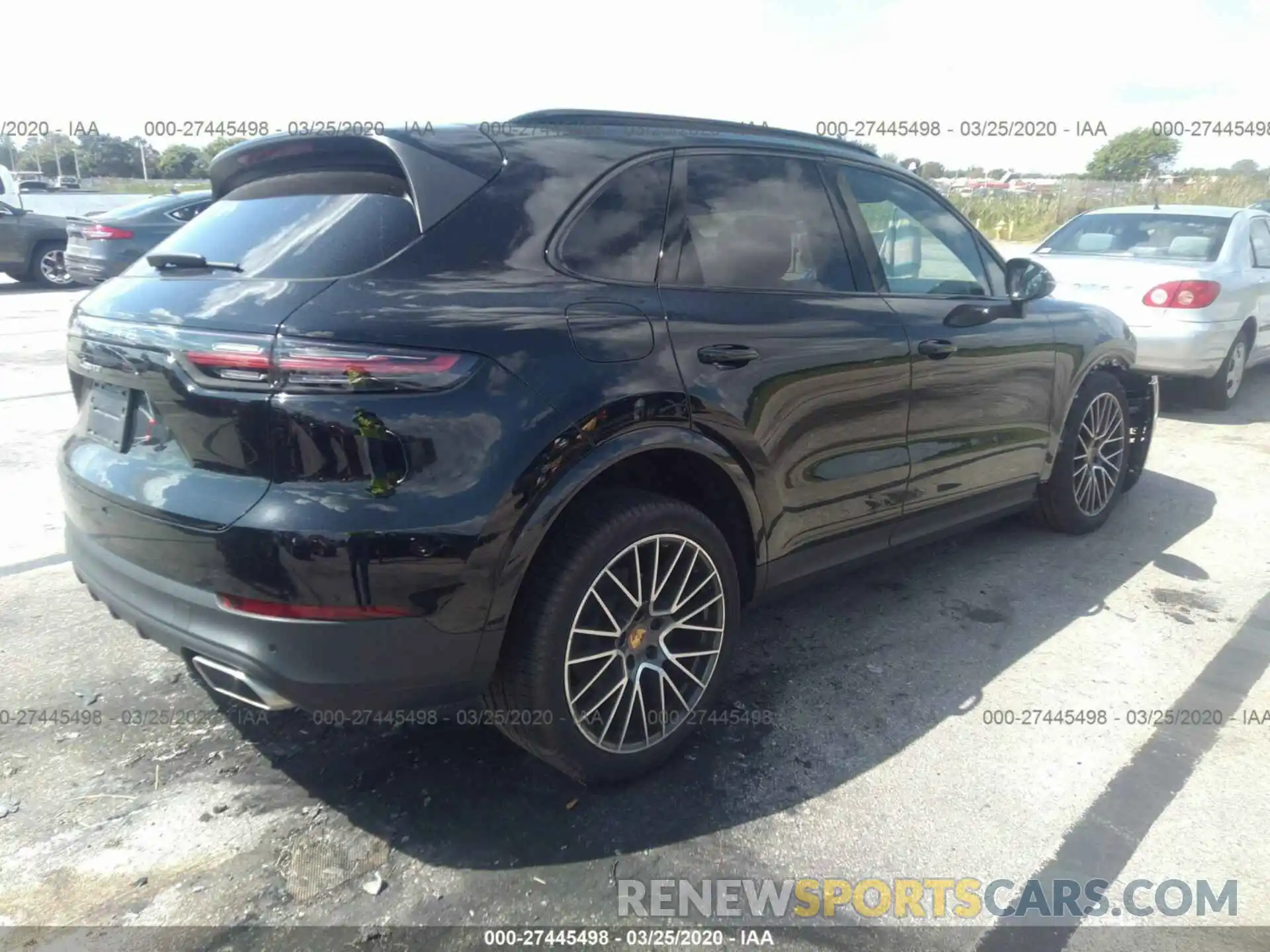 4 Фотография поврежденного автомобиля WP1AA2AY7KDA14375 PORSCHE CAYENNE 2019