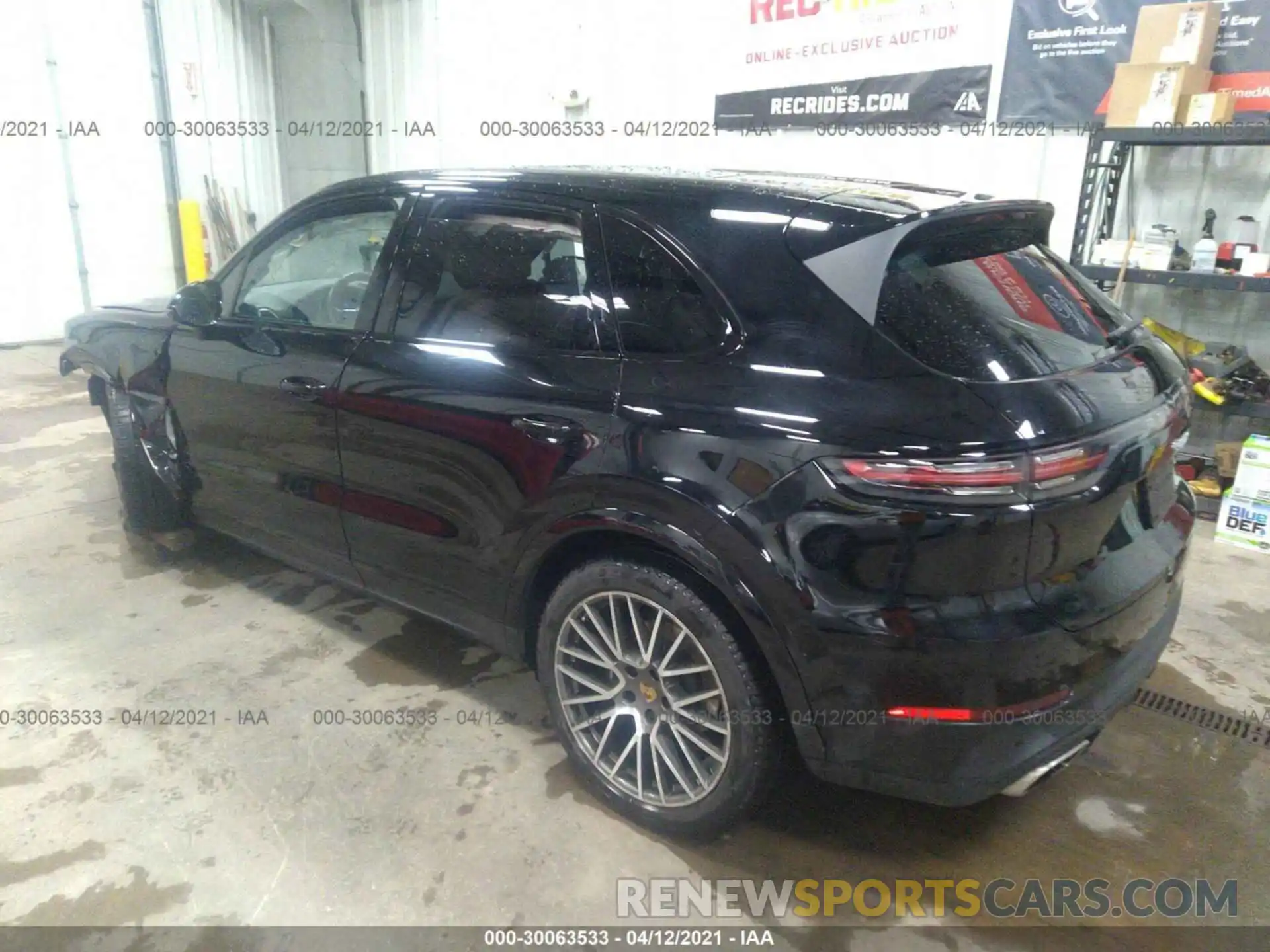 3 Фотография поврежденного автомобиля WP1AA2AY7KDA15106 PORSCHE CAYENNE 2019