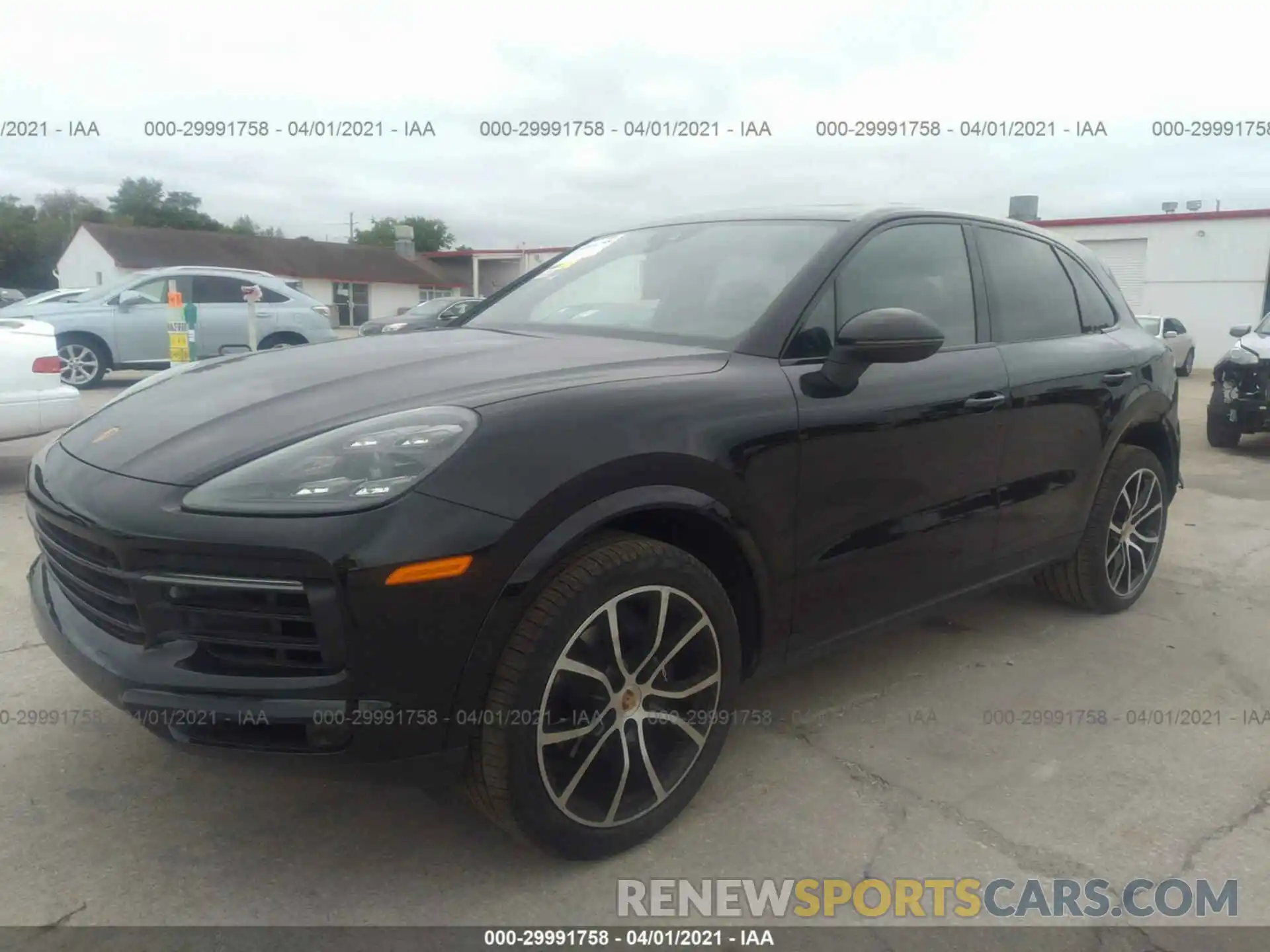 2 Фотография поврежденного автомобиля WP1AA2AY7KDA15686 PORSCHE CAYENNE 2019